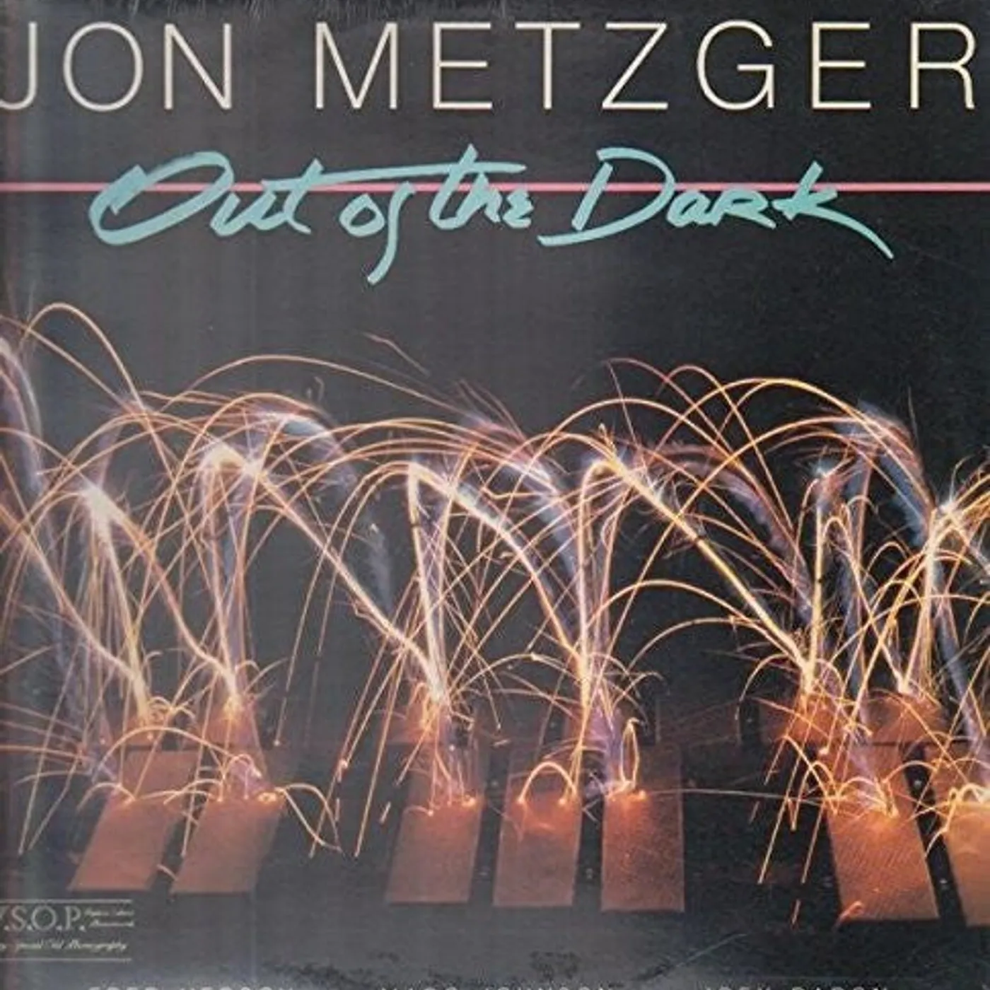 Jon Metzger LP Vinyl - Out Of The Dark