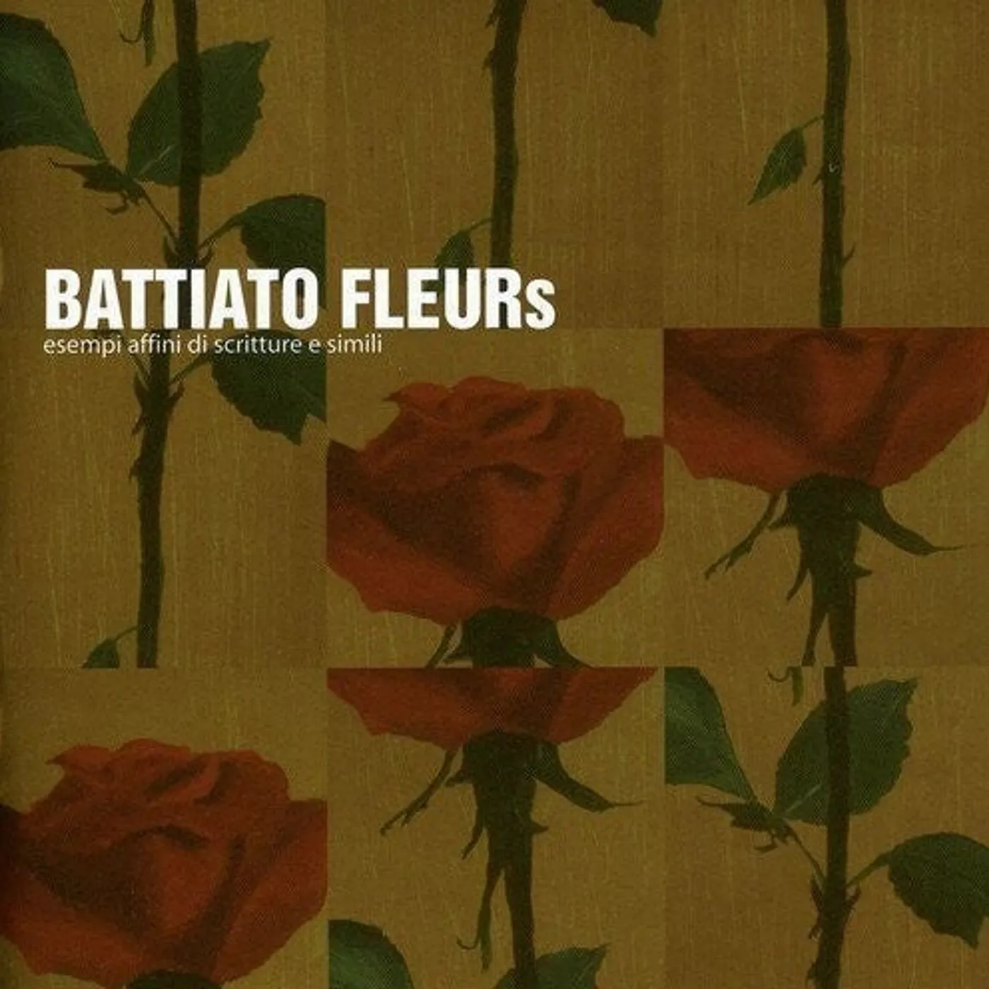 Franco Battiato LP Vinyl - Fleurs (Ita)