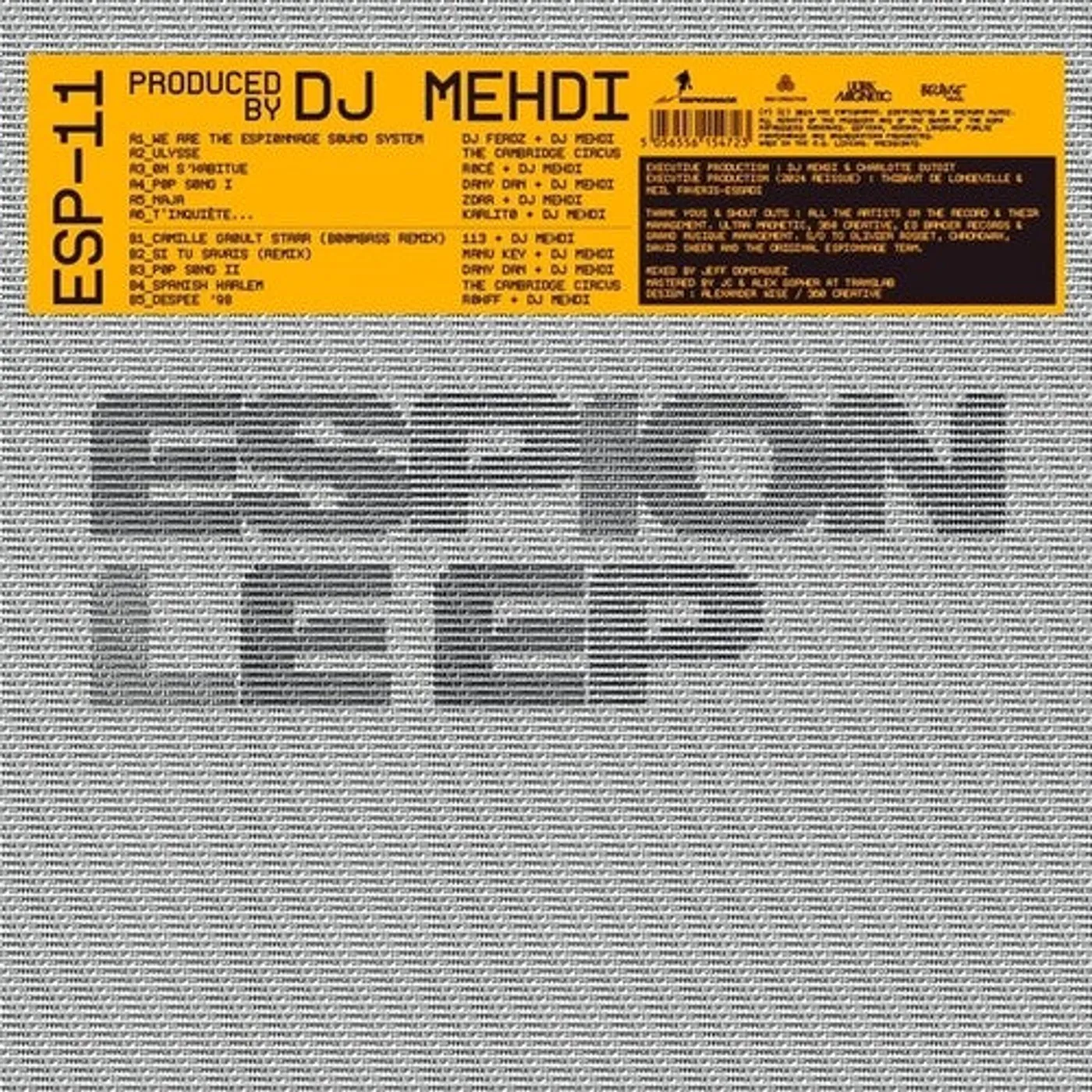 Dj Mehdi LP Vinyl - Espion Ep (Coloured Vinyl) (Ep) (Org)