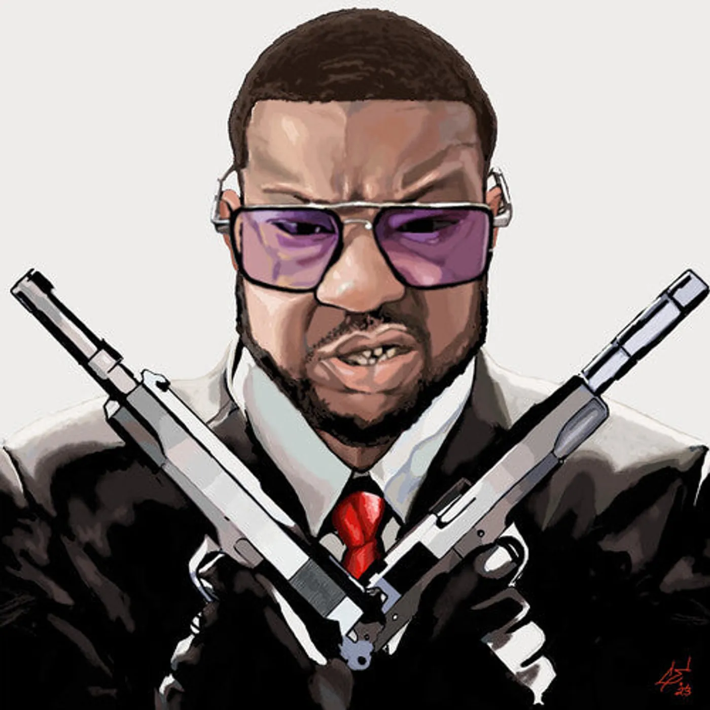 Da Buze Bruvaz Presents Clever One X Giallo Point LP Vinyl - Gunz Knivez And Nunchuckz