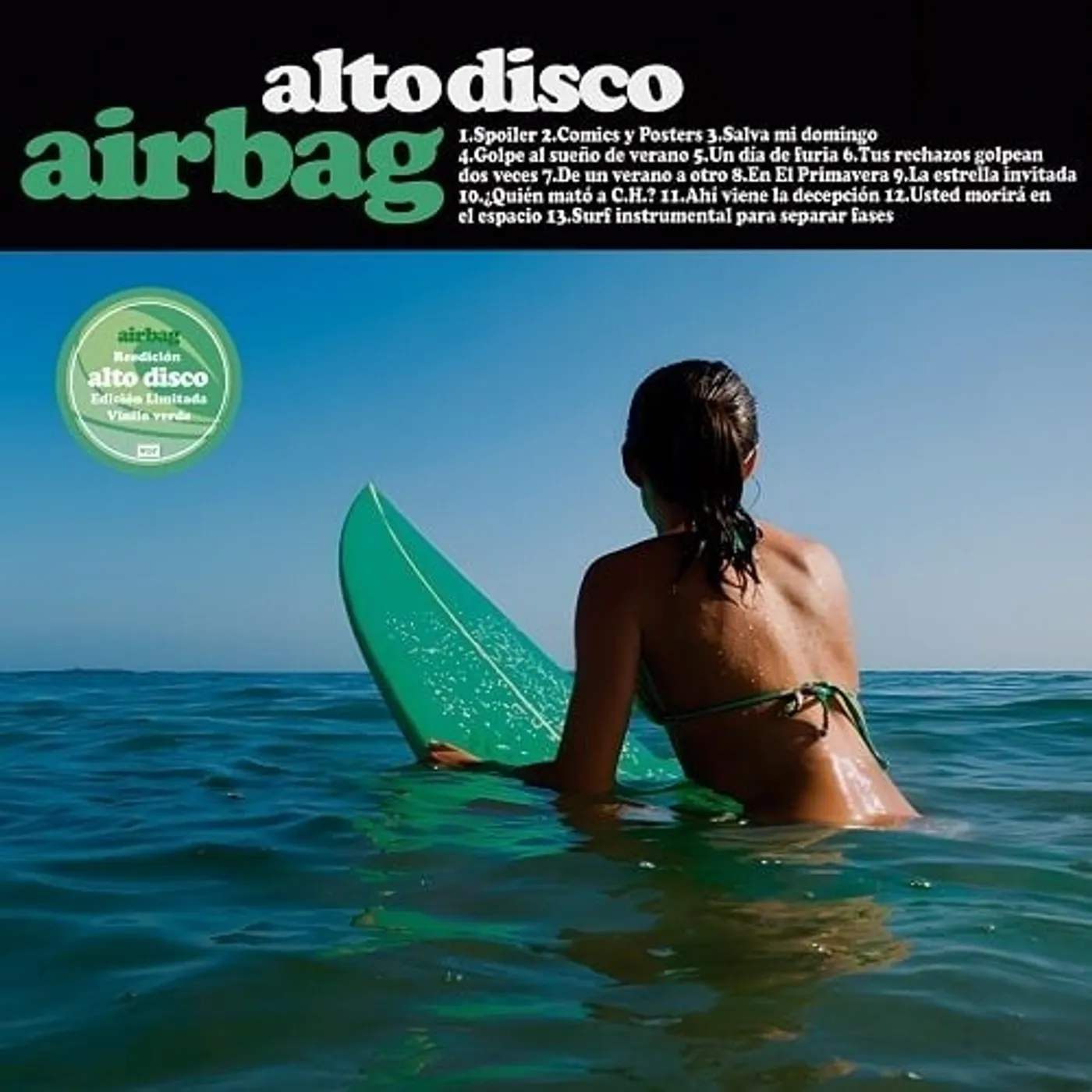 Airbag LP Vinyl - Alto Disco (Rmst) (Spa)