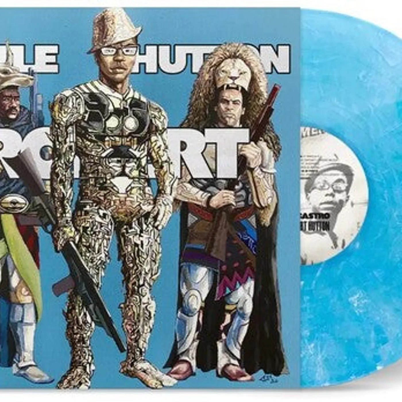 Curly Castro LP Vinyl - Little Robert Hutton