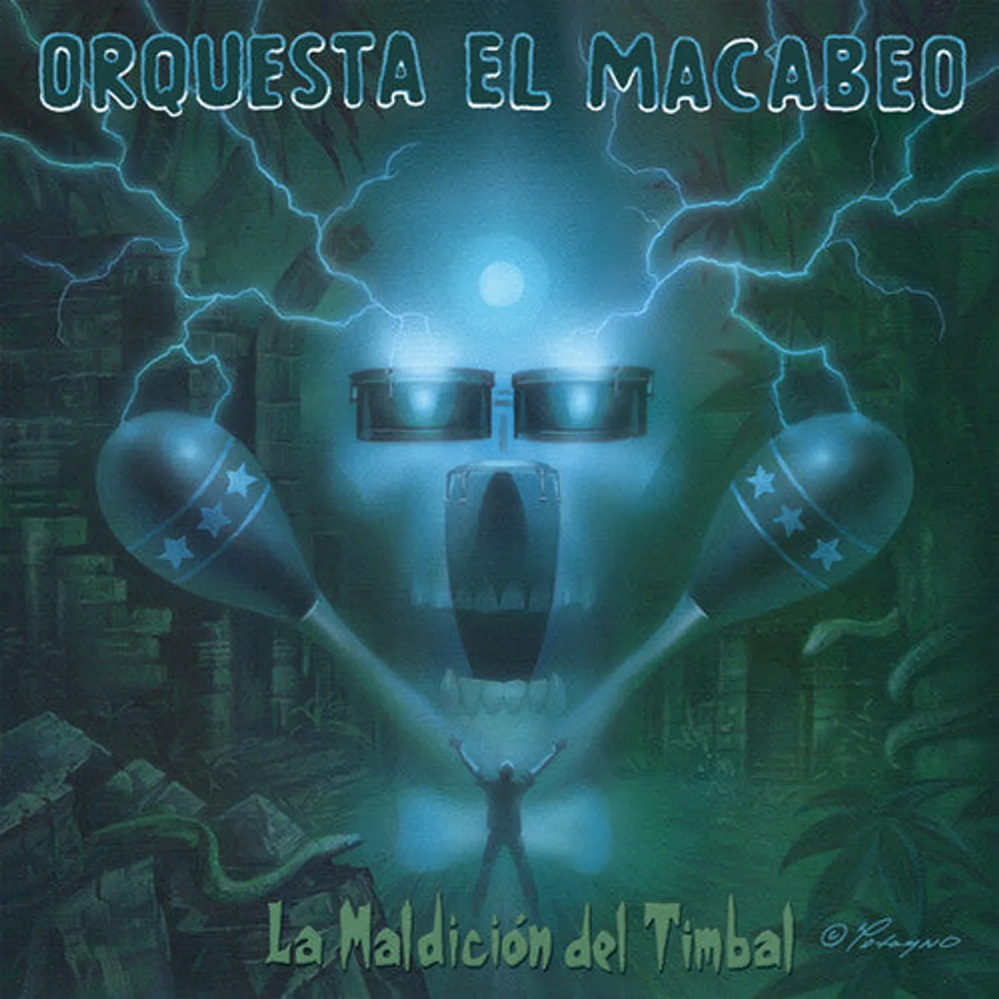 Orquesta El Macabeo LP Vinyl - La Maldicion Del Timbal (W/Cd)