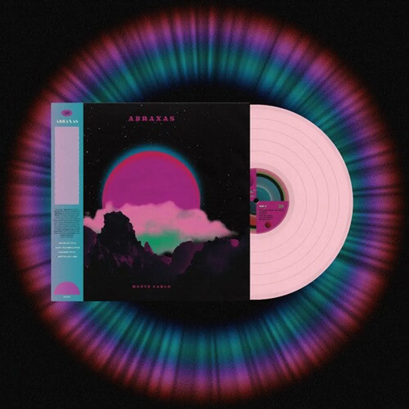 Abraxas LP Vinyl - Monte Carlo - Pink (Coloured Vinyl) (Pnk)