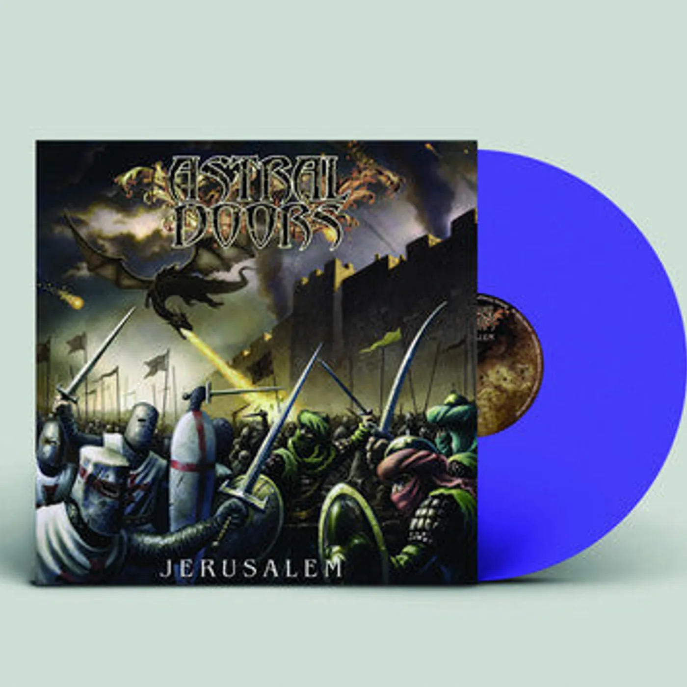 Astral Doors LP Vinyl - Jerusalem - Purple (Coloured Vinyl) (Purp)