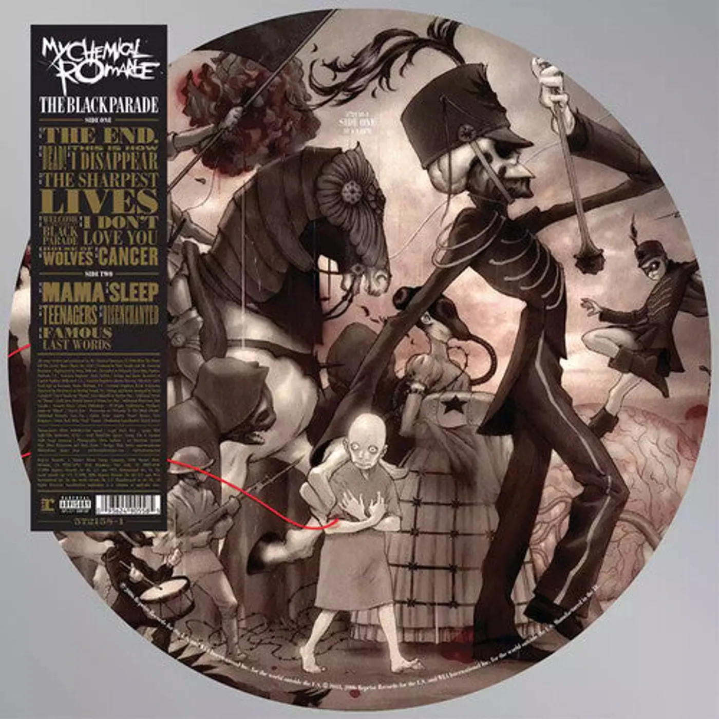My Chemical Romance LP Vinyl - Black Parade (Pict)