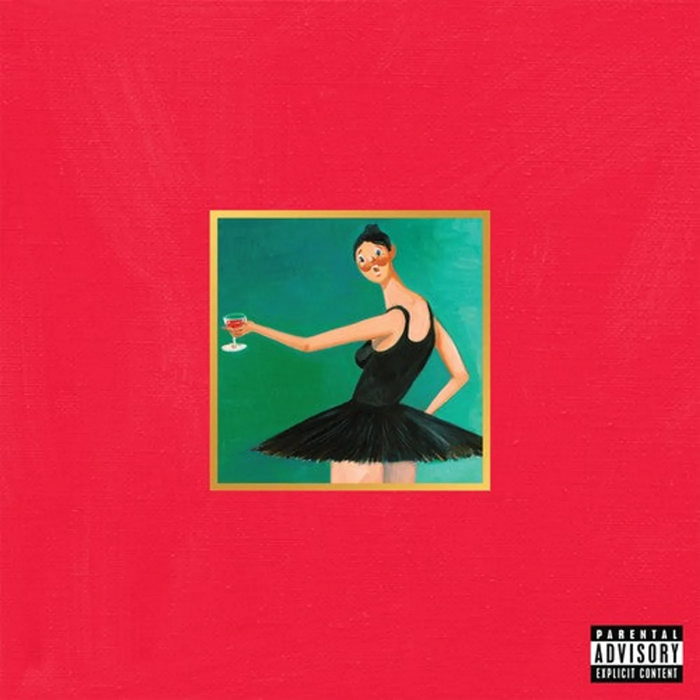 Kanye West LP Vinyl - My Beautiful Dark Twisted Fantasy (Ltd) (Post)