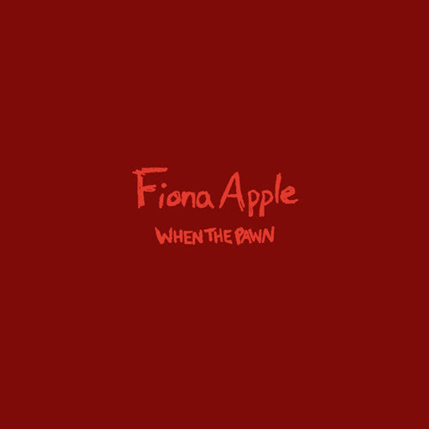 Fiona Apple LP Vinyl - When The Pawn (Ogv)