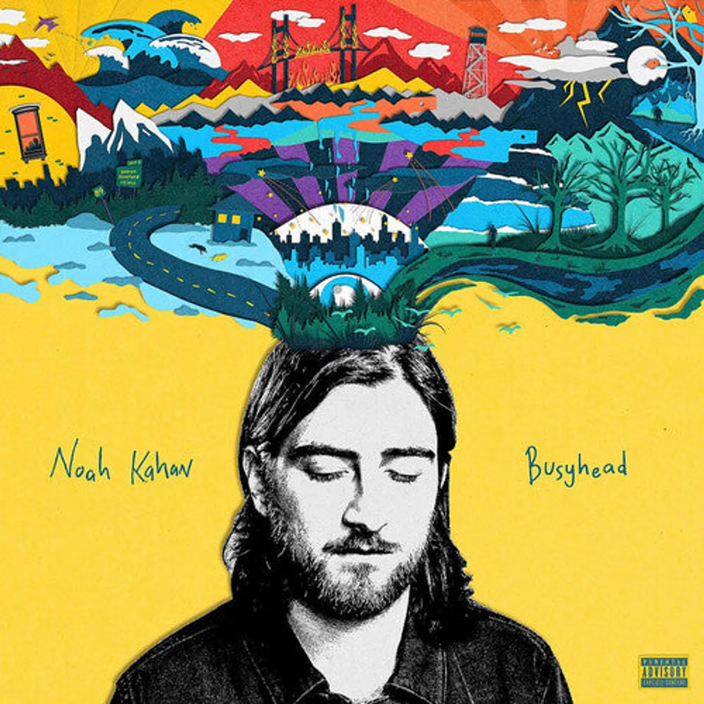 Noah Kahan LP Vinyl - Busyhead