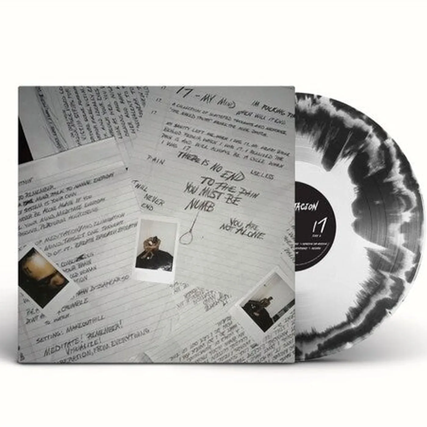 Xxxtentacion LP Vinyl - 17 (Blk) (Wht) (Dlcd)