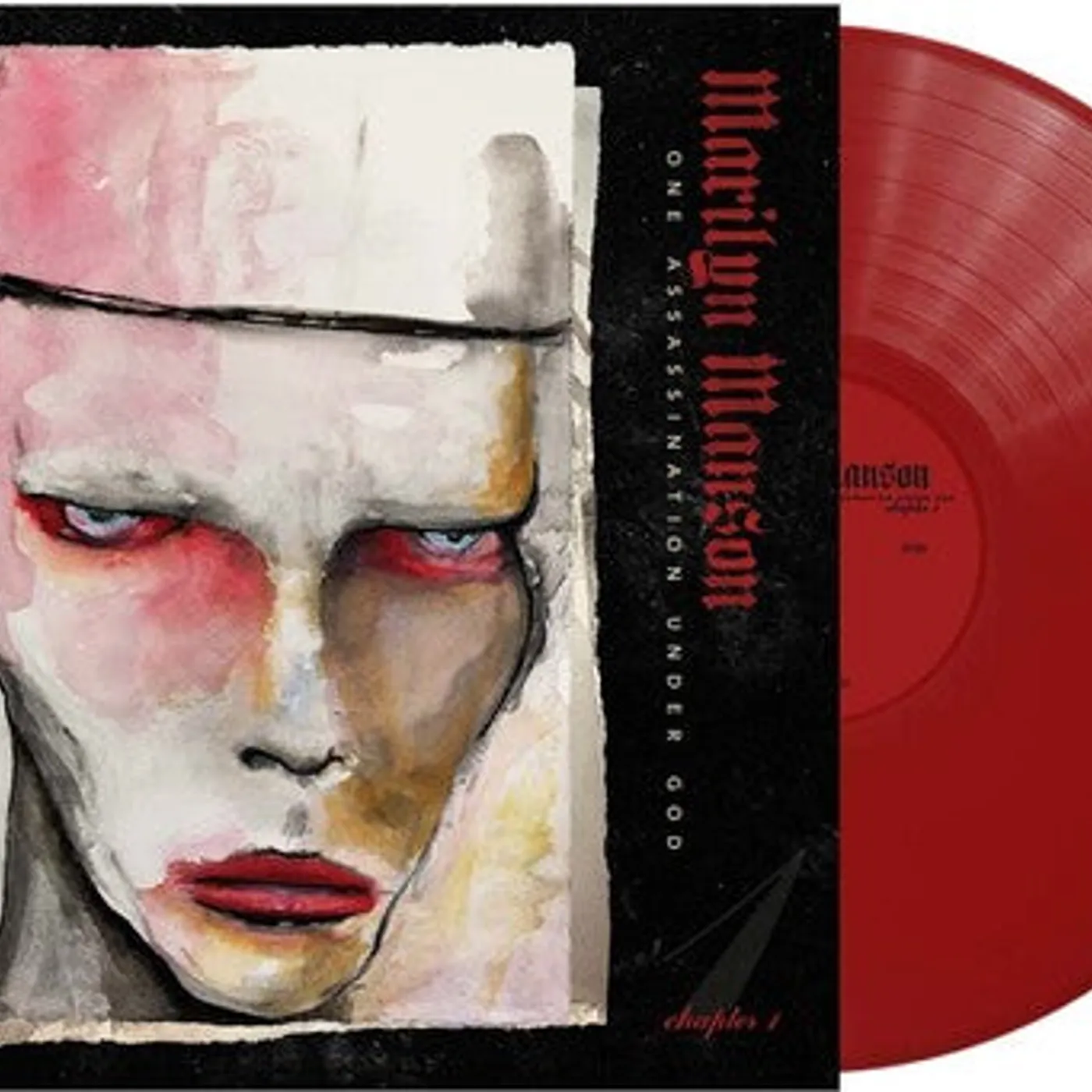 Marilyn Manson LP Vinyl - One Assassination Under God - Chapter 1 - Red