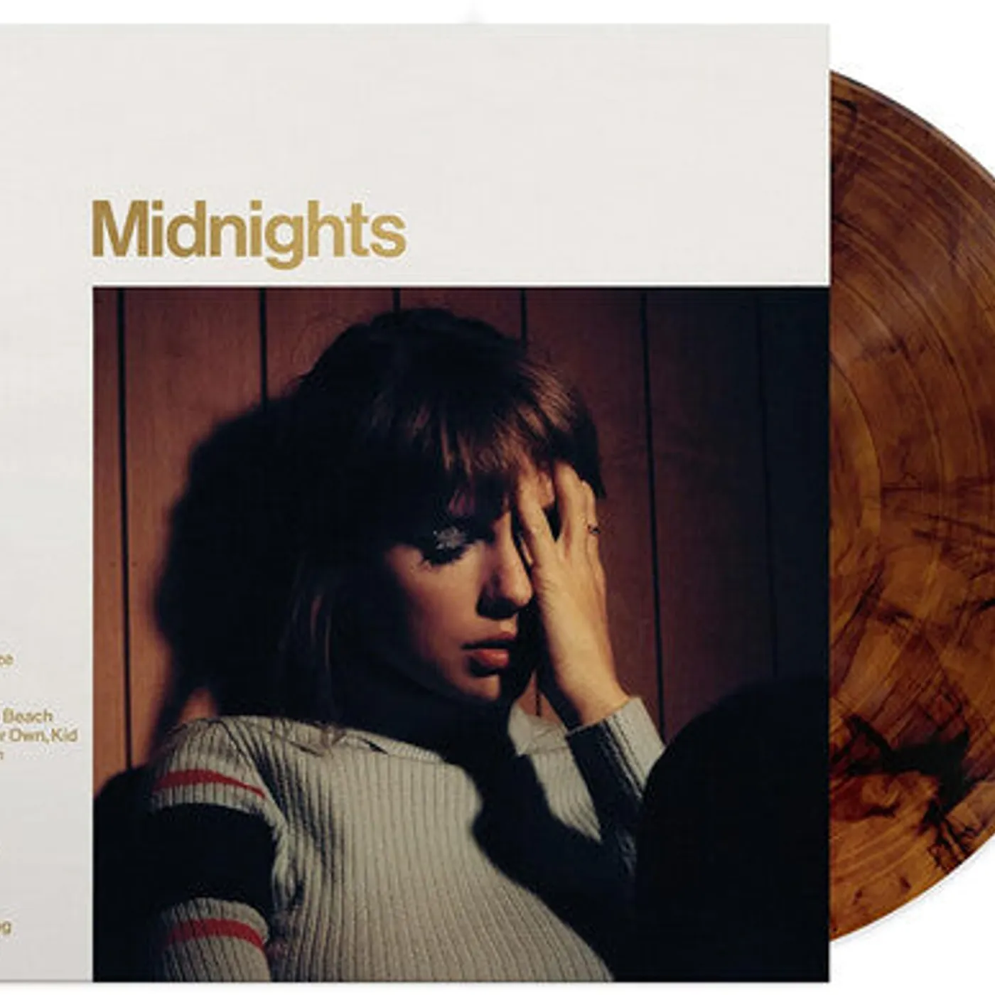 Taylor Swift LP Vinyl - Midnights [Mahogany Edition]