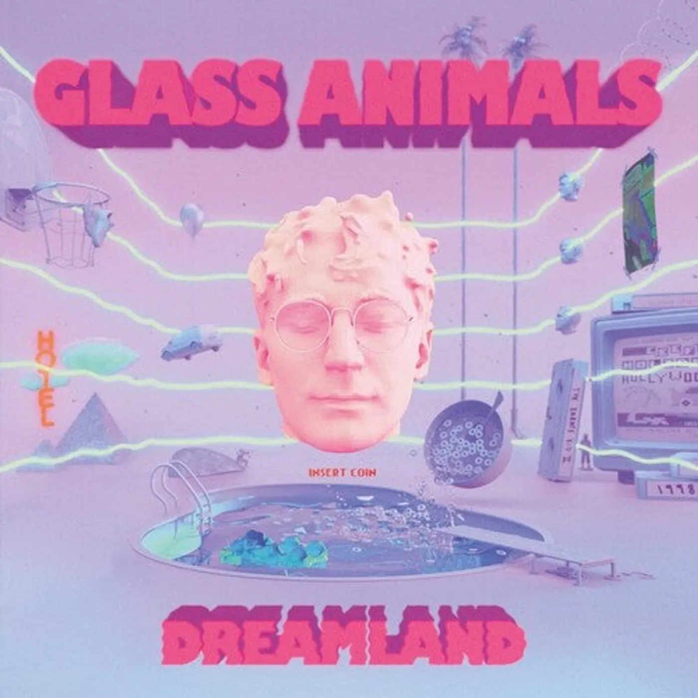Glass Animals LP Vinyl - Dreamland [Glow In The Dark] (Ltd)