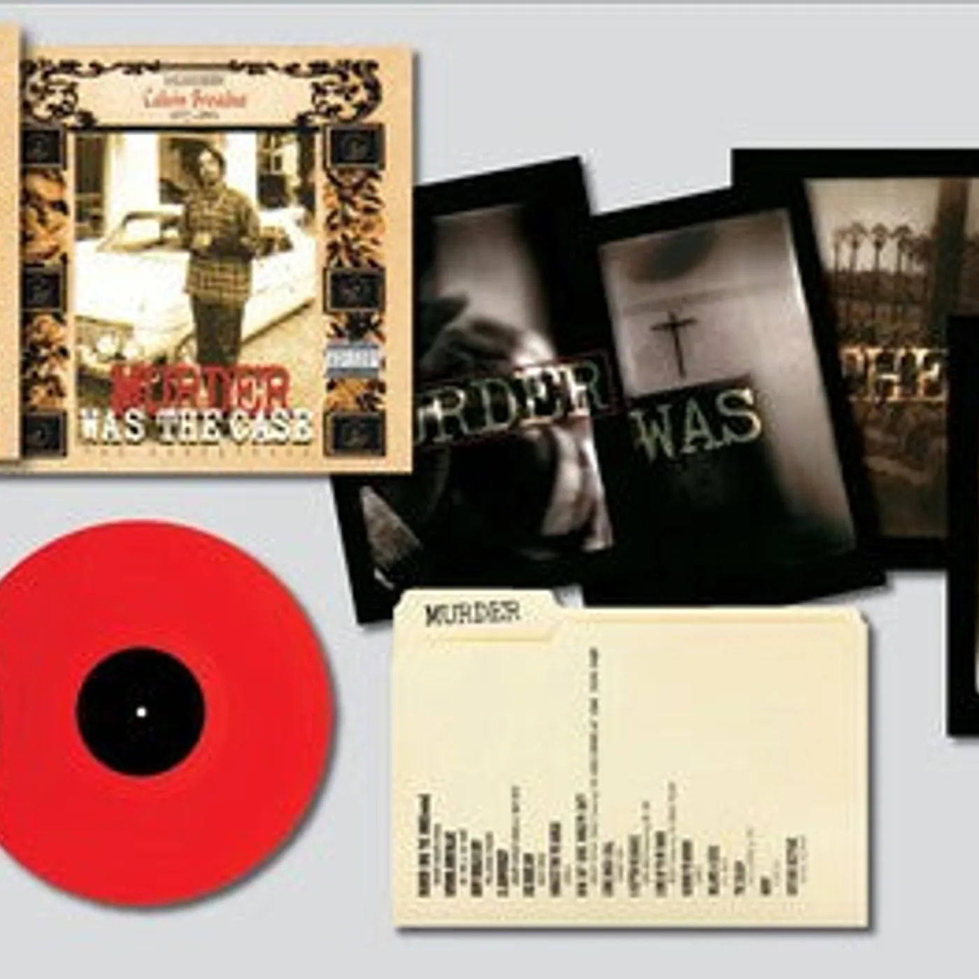 Murder Was The Case - O.S.T. Murder Was The Case - Original Soundtrack (Colv) (Red) LP Vinyl - Murder Was The Case - Original Soundtrack (Colv) (Red)