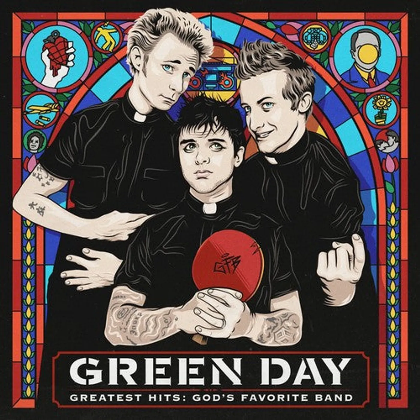 Green Day LP Vinyl - Greatest Hits: God'S Favorite Band