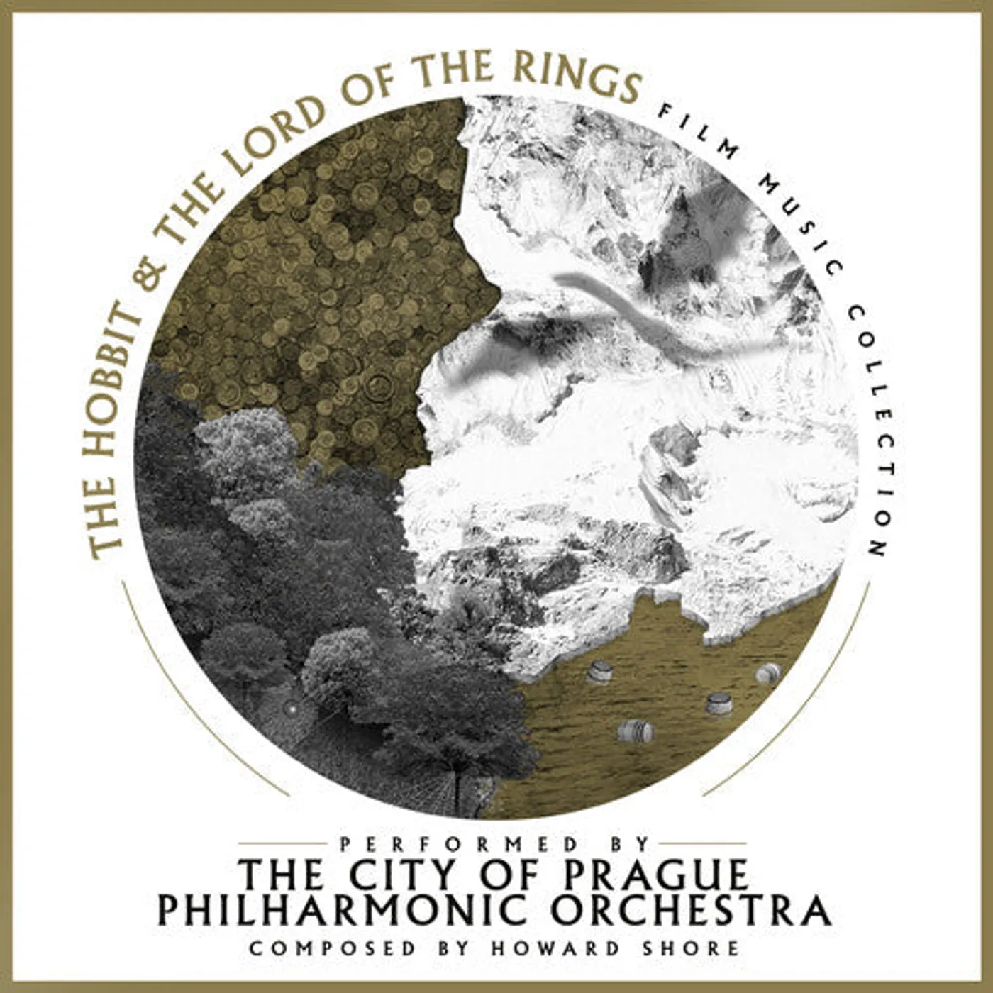 The City of Prague Philharmonic Orchestra LP Vinyl - Hobbit & The Lord Of The Rings Music Collection