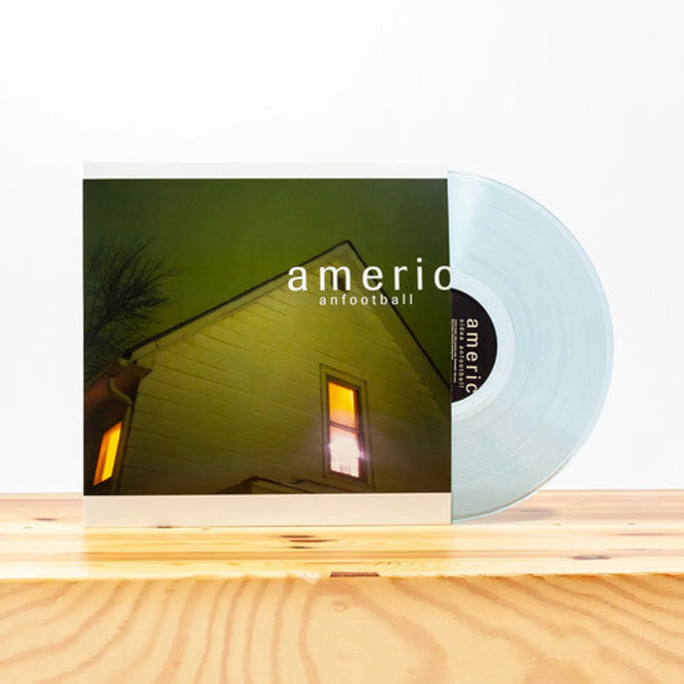American Football LP Vinyl - American Football (Clear With Blue Smoke) (Blue)