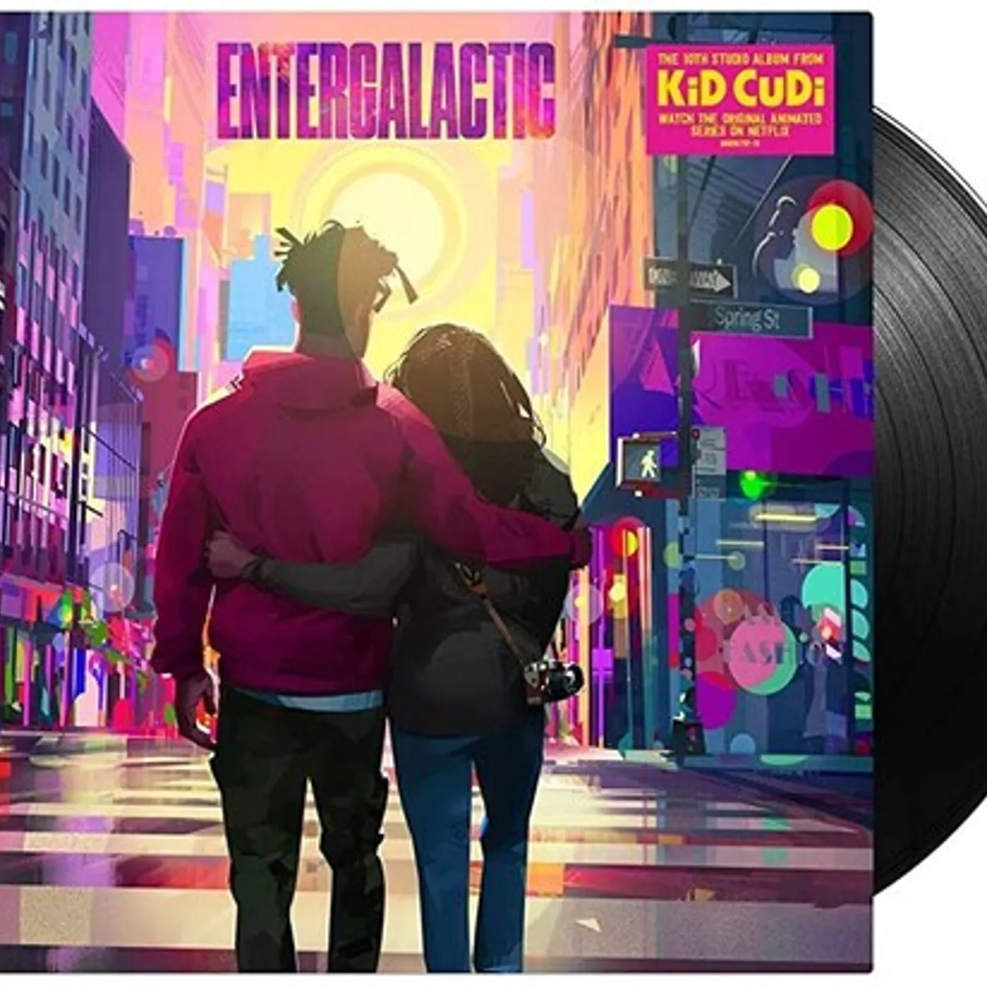 Kid Cudi LP Vinyl - Entergalactic (Bonus Track)