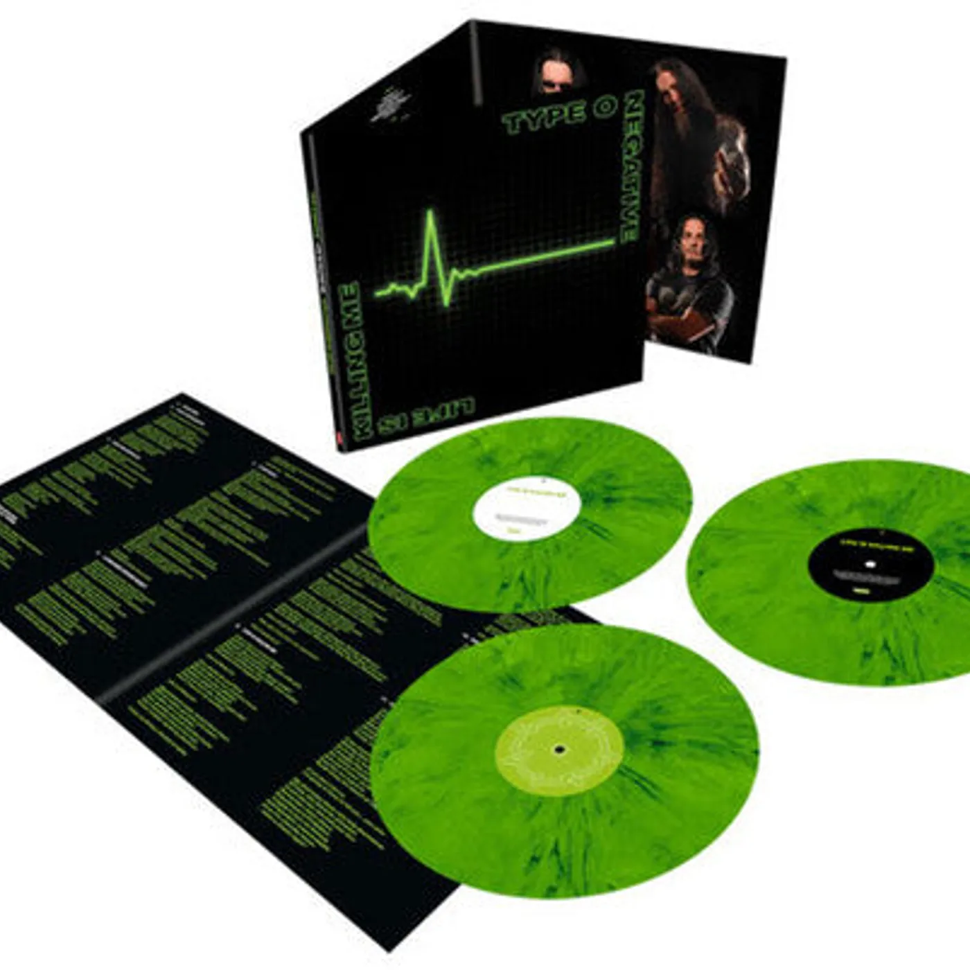 Type O Negative LP Vinyl - Life Is Killing Me 20Th Anniversary Edition (Ltd)