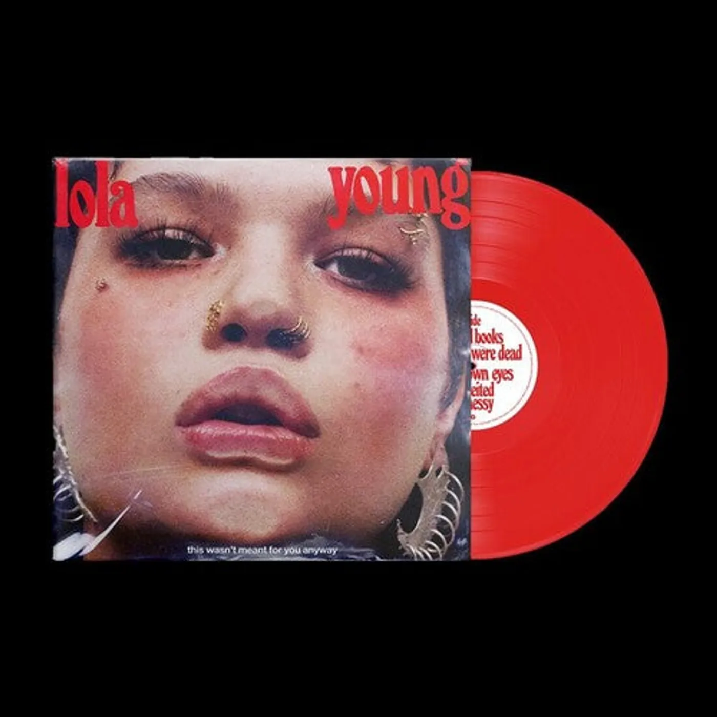 Lola Young LP Vinyl - This Wasn'T Meant For You Anyway (Cvnl) (Red)