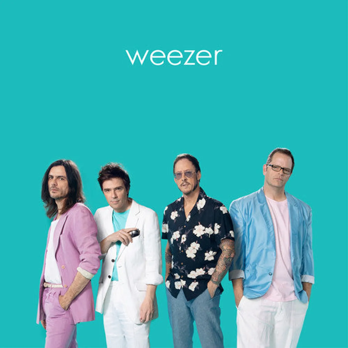 Weezer LP Vinyl - Weezer (Teal Album) (Blk)