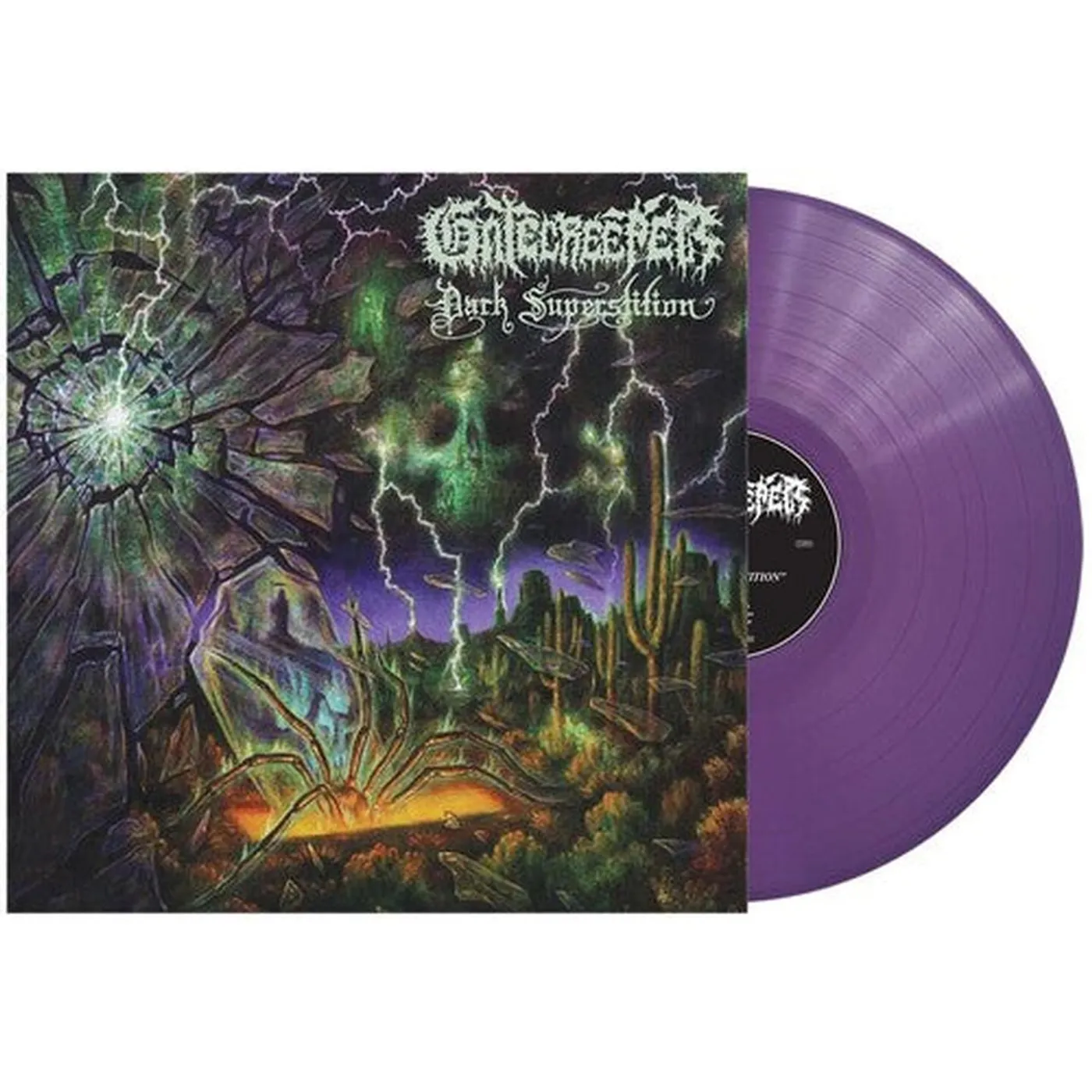 Gatecreeper LP Vinyl - Dark Superstition - Purple (Colv) (Purp)
