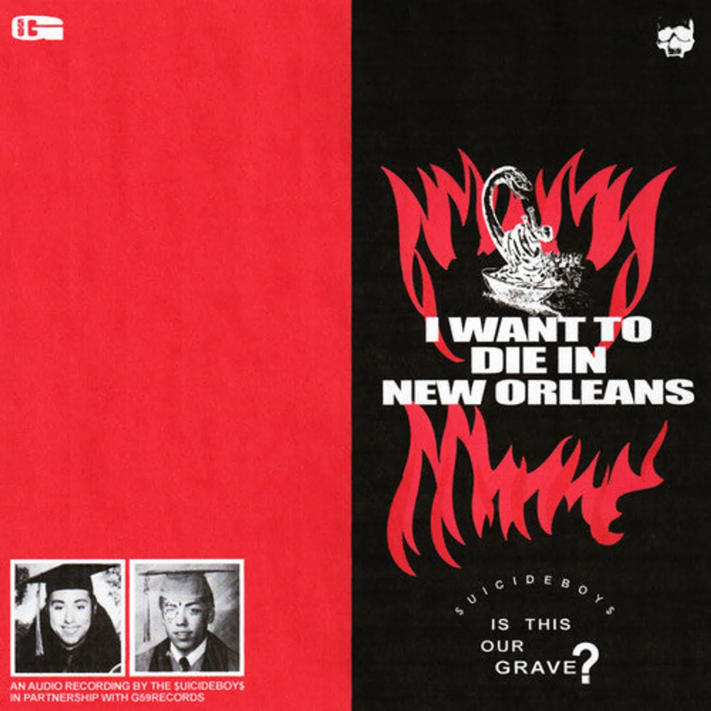 $Uicideboy$ LP Vinyl - I Want To Die In New Orleans