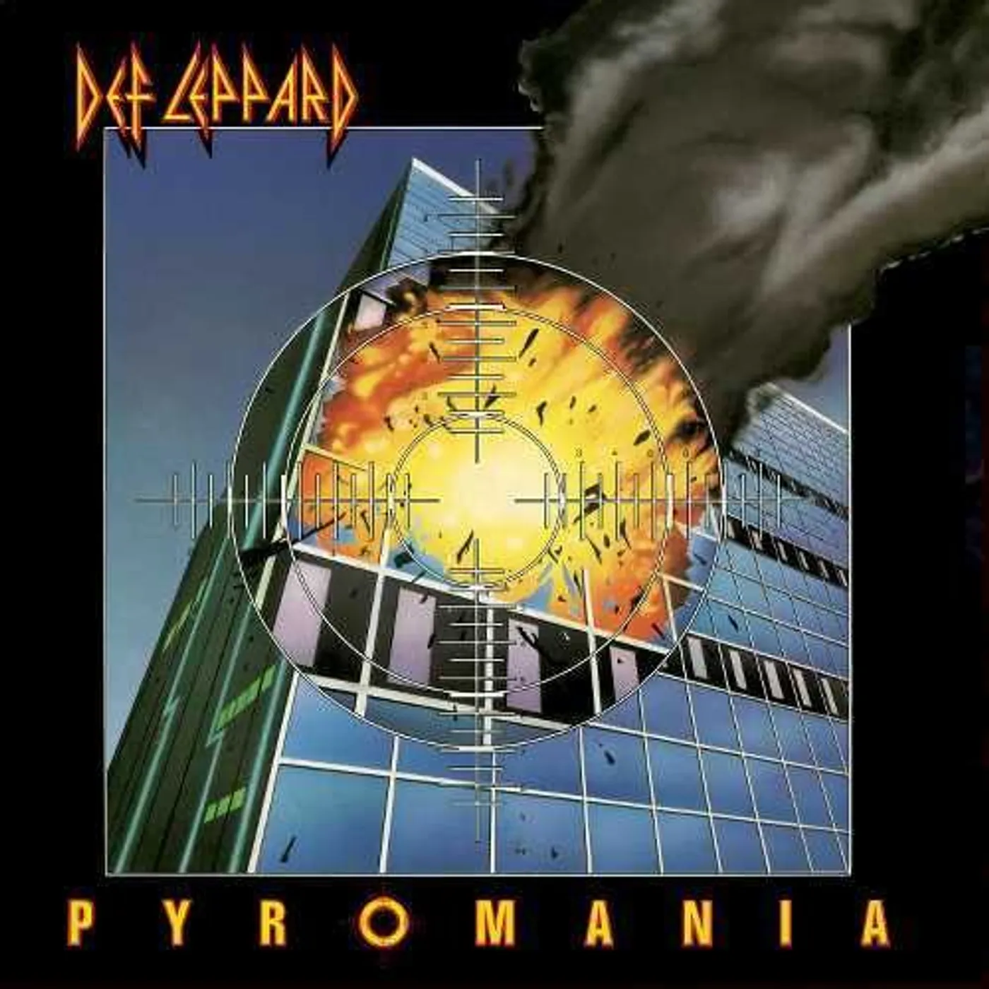 Def Leppard LP Vinyl - Pyromania