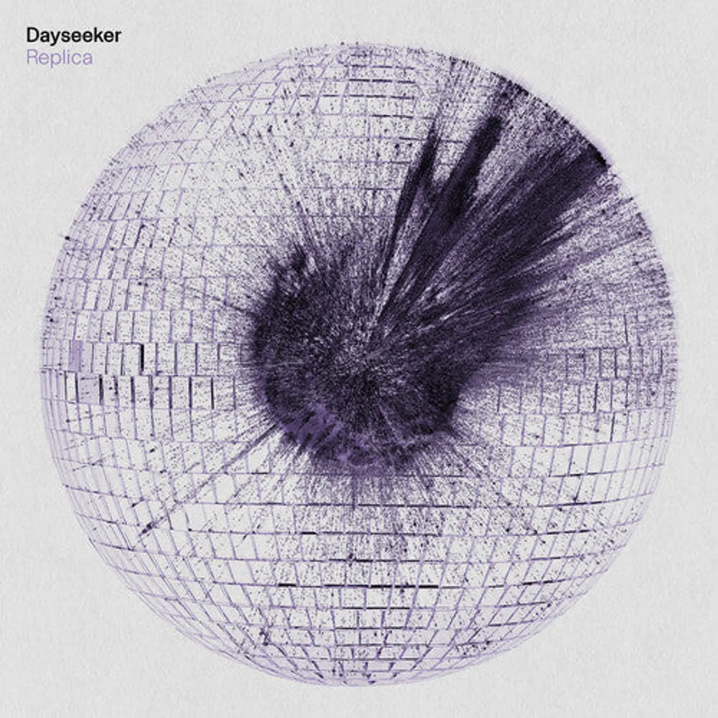 Dayseeker LP Vinyl - Replica - Purple & White Galaxy (Colv) (Purp)
