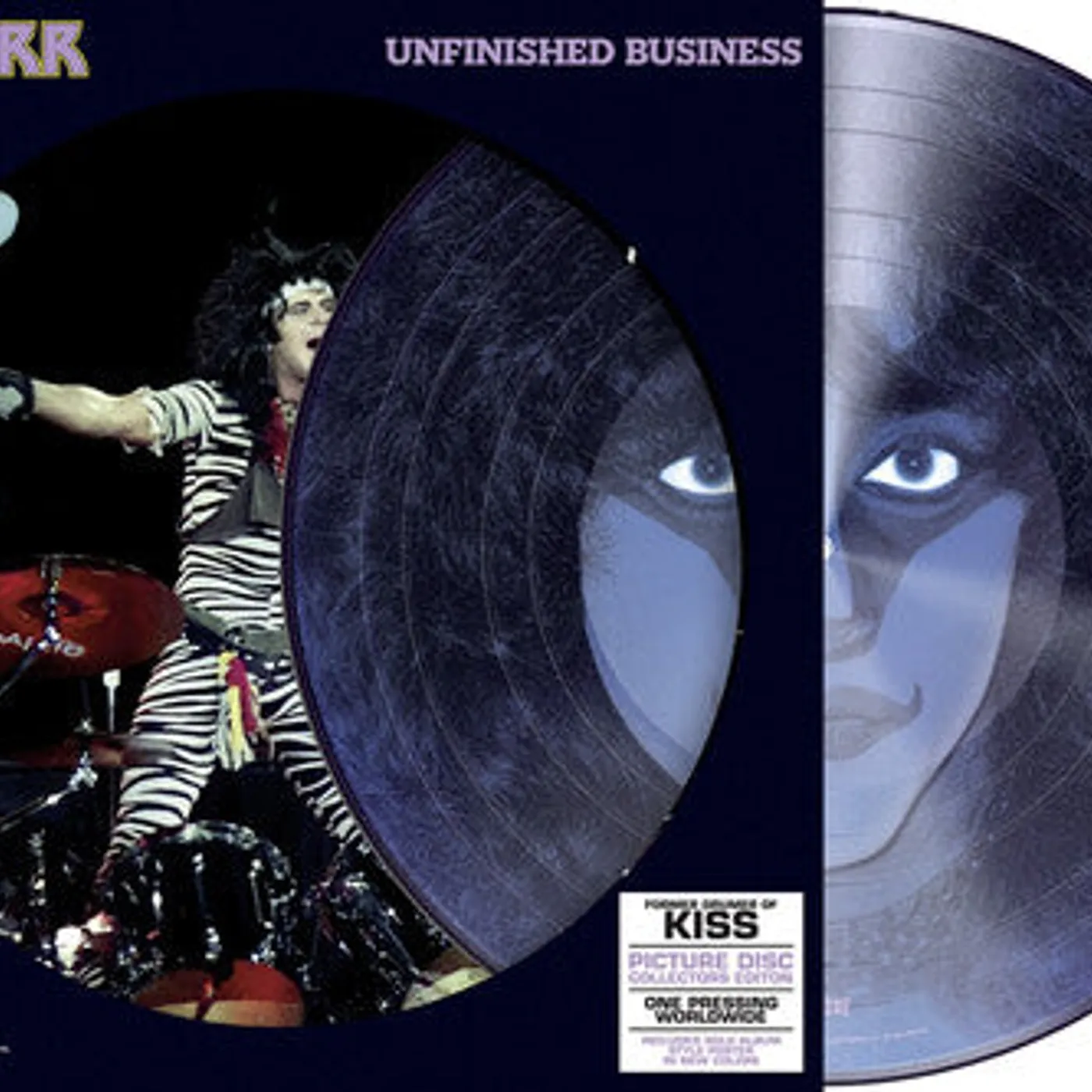 Eric Carr LP Vinyl - Unfinished Business (Pict) (Post) (Rmst) (Reis)