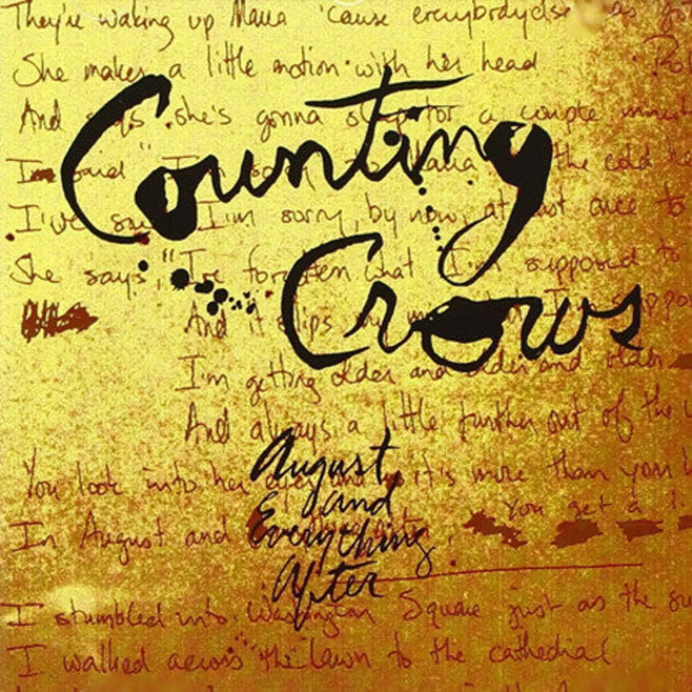 Counting Crows LP Vinyl - August & Everything After