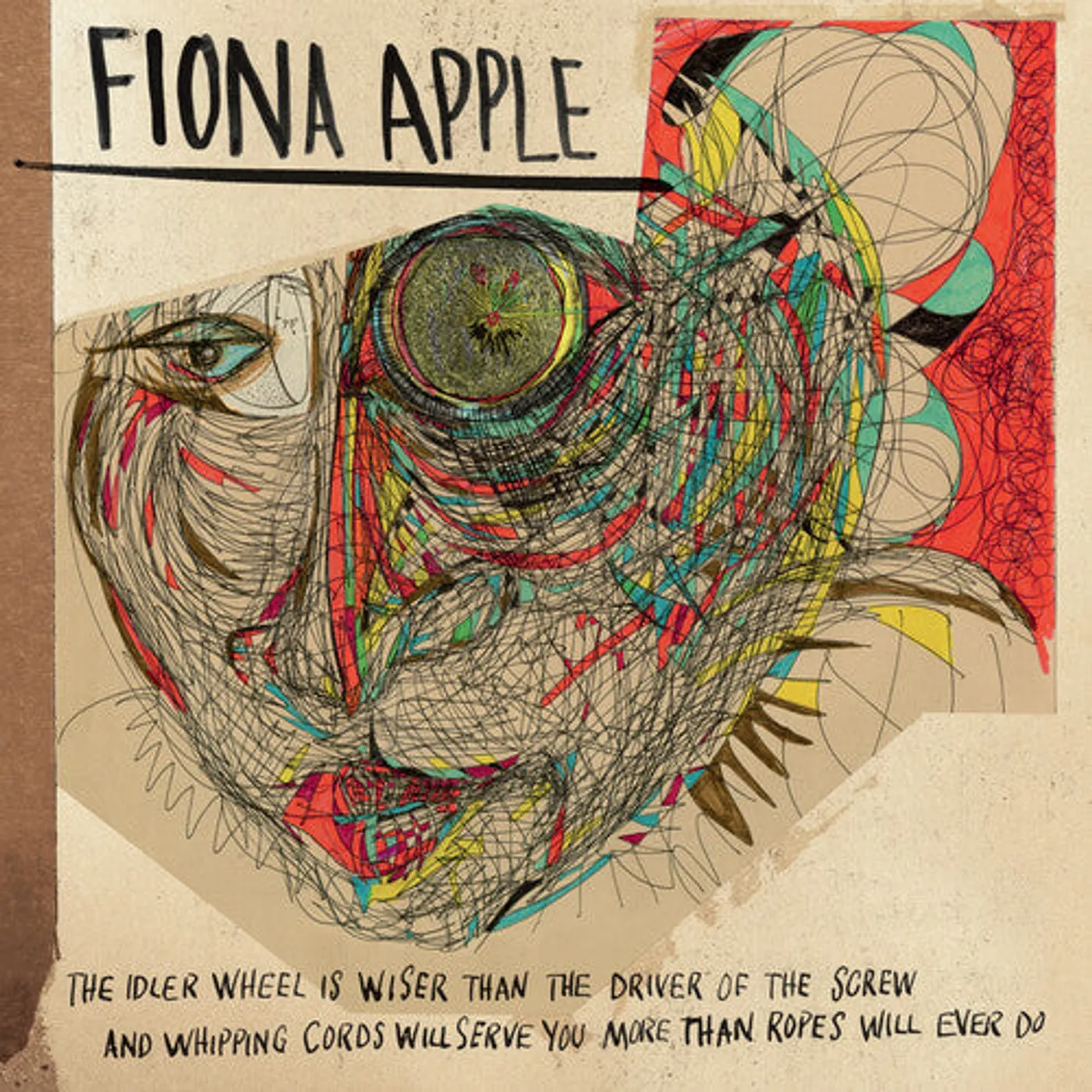 Fiona Apple LP Vinyl - Idler Wheel Is Wiser Than The Driver Of The Screw