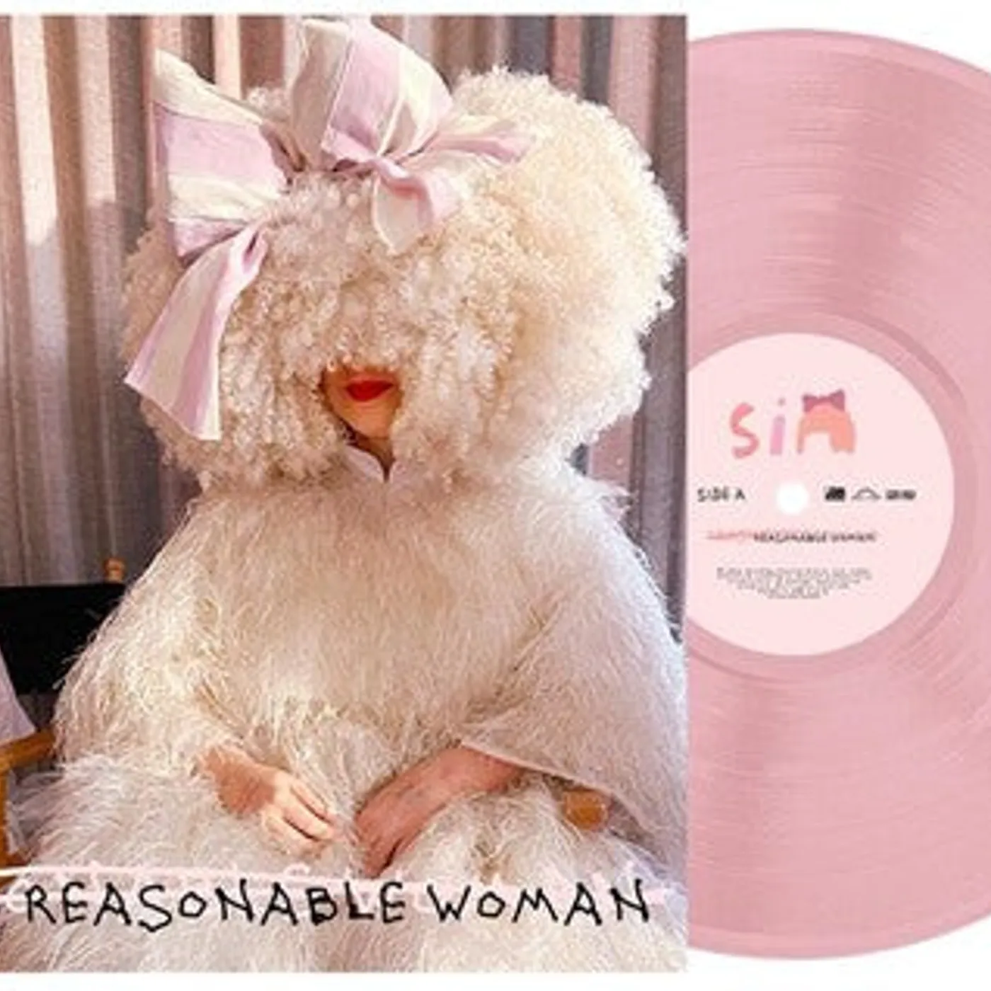 Sia LP Vinyl - Reasonable Woman (Colv) (Pnk)