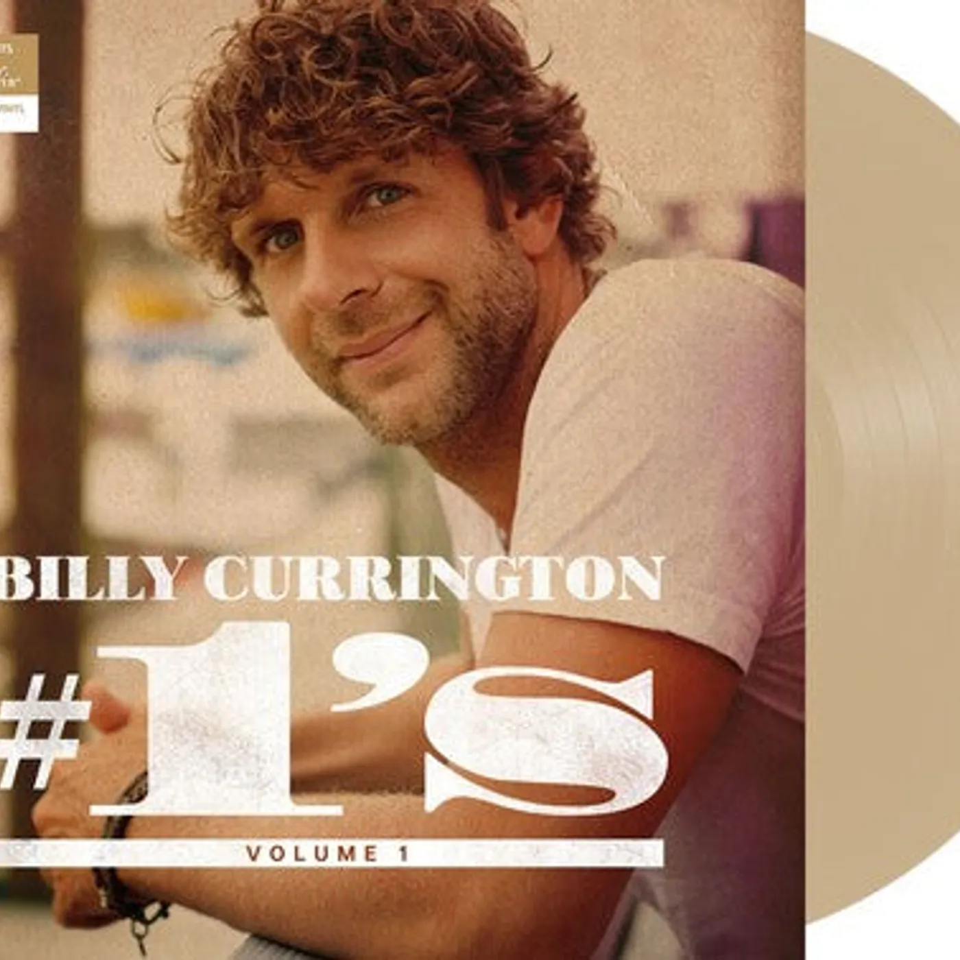 Billy Currington LP Vinyl - #1'S - Volume 1 (Cvnl) (Ltd) (Tan)