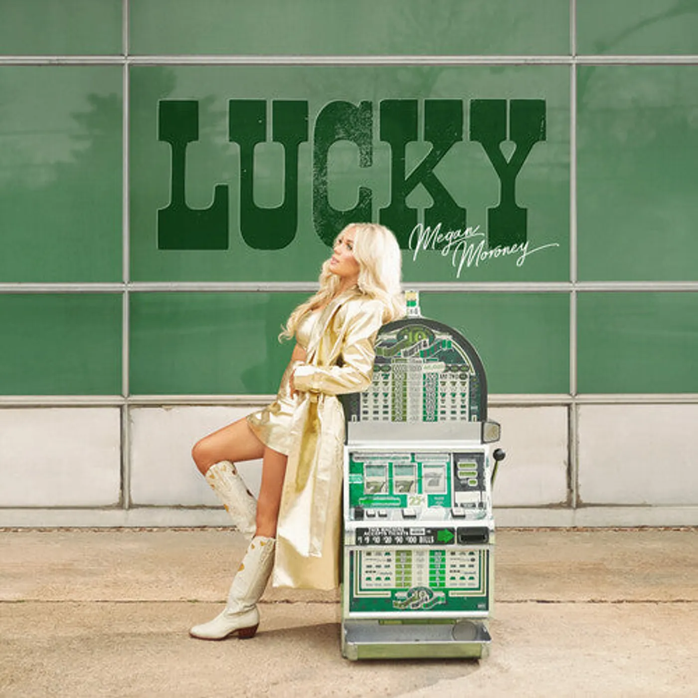 Megan Moroney LP Vinyl - Lucky (Cvnl) (Grn)