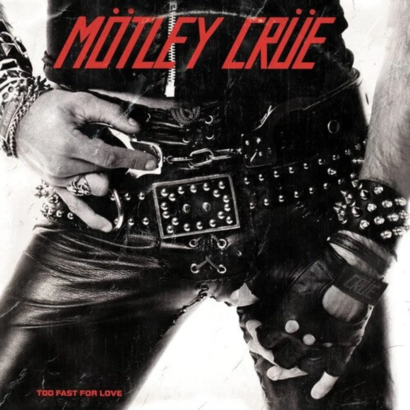 Mötley Crüe LP Vinyl - Too Fast For Love
