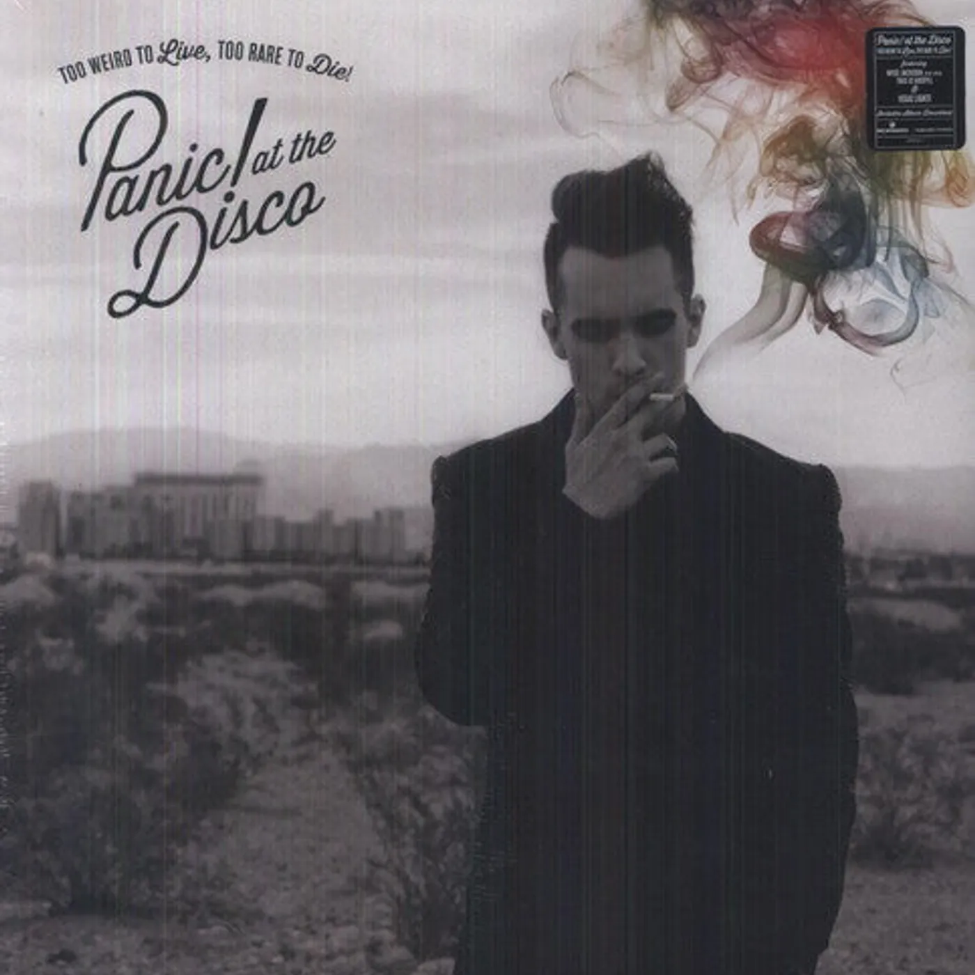 Panic! At The Disco LP Vinyl - Too Weird To Live Too Rare To Die