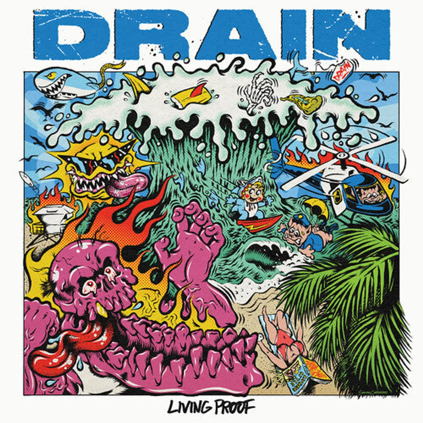 Drain LP Vinyl - Living Proof (Gate Fold)