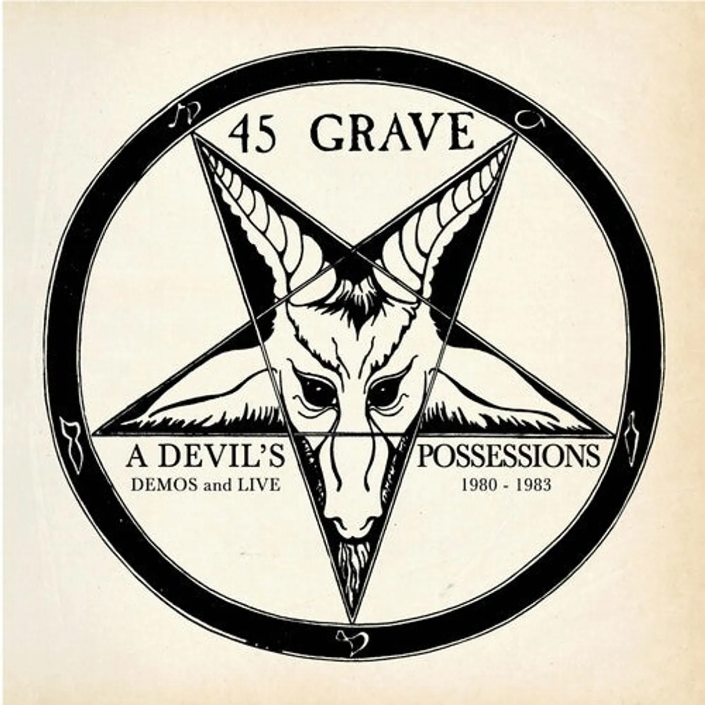 45 Grave LP Vinyl - Devil'S Possessions - Demos & Live 1980-1983 (Gol)