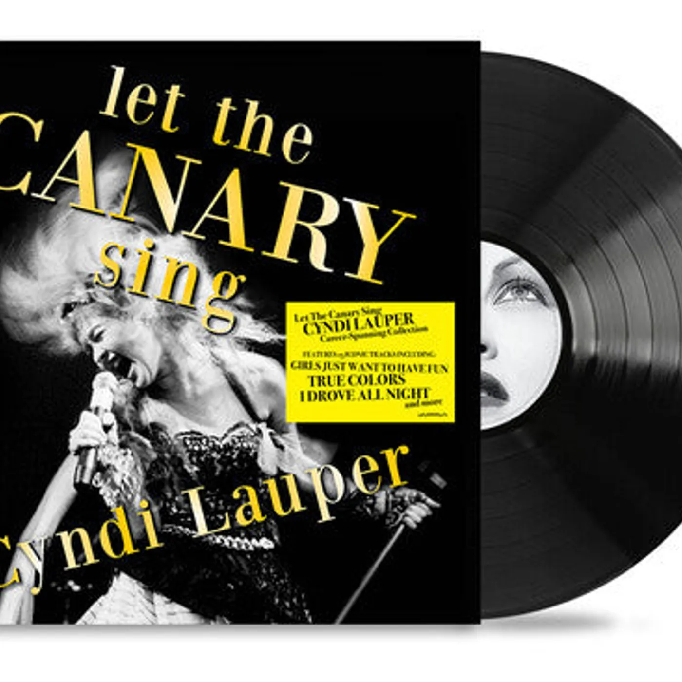 Cyndi Lauper LP Vinyl - Let The Canary Sing