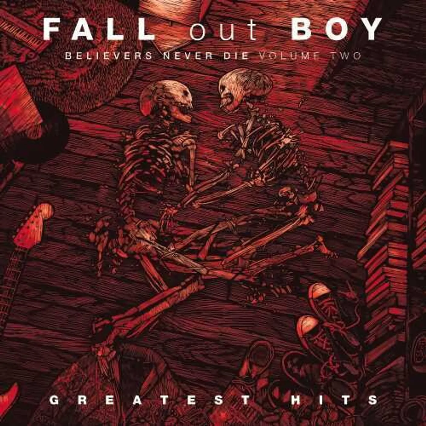Fall Out Boy LP Vinyl - Believers Never Die Vol 2