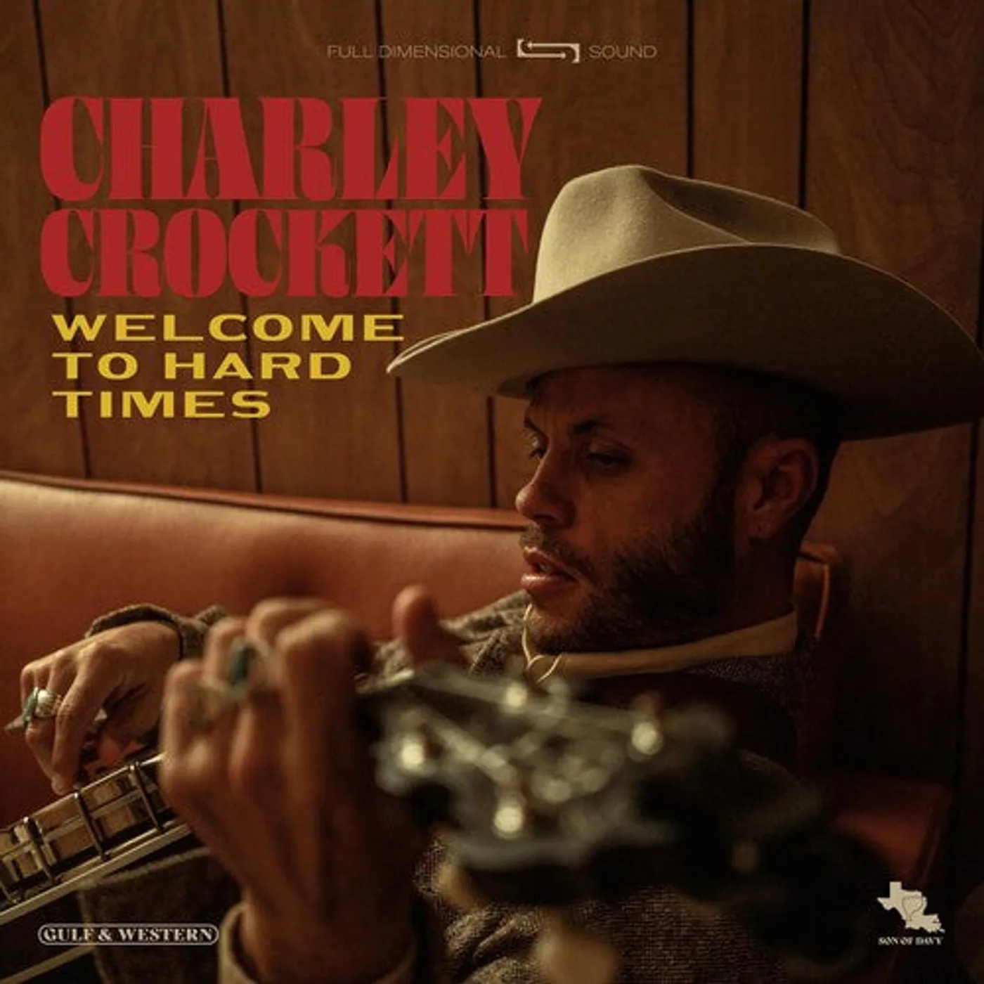Charley Crockett LP Vinyl - Welcome To Hard Times