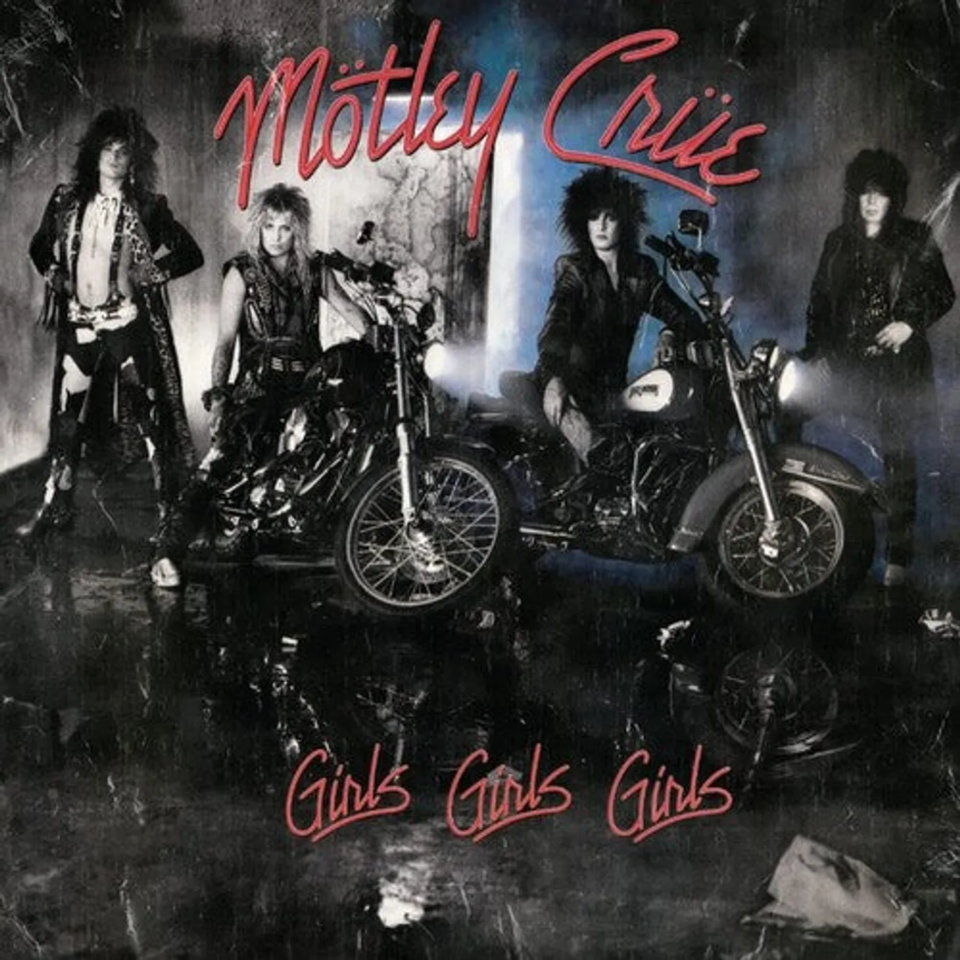 Mötley Crüe LP Vinyl - Girls Girls Girls
