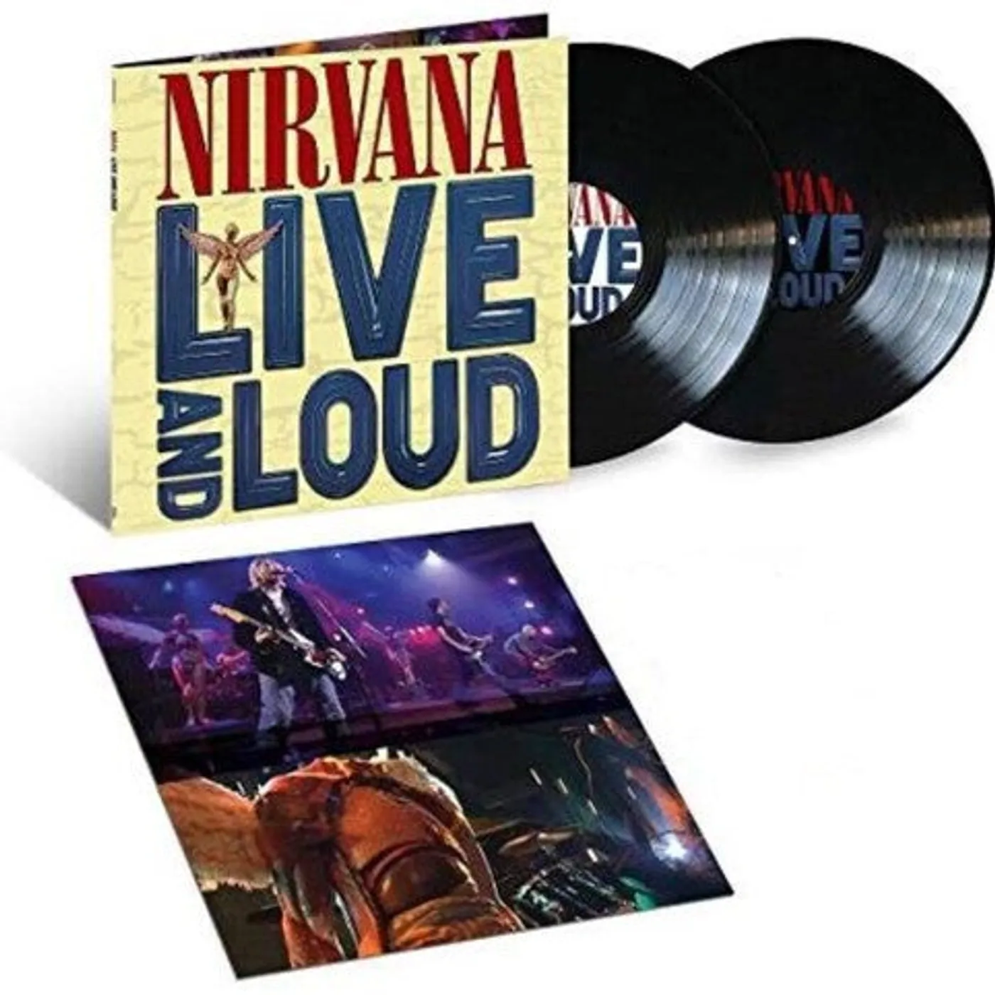 Nirvana LP Vinyl - Live And Loud (Ogv)