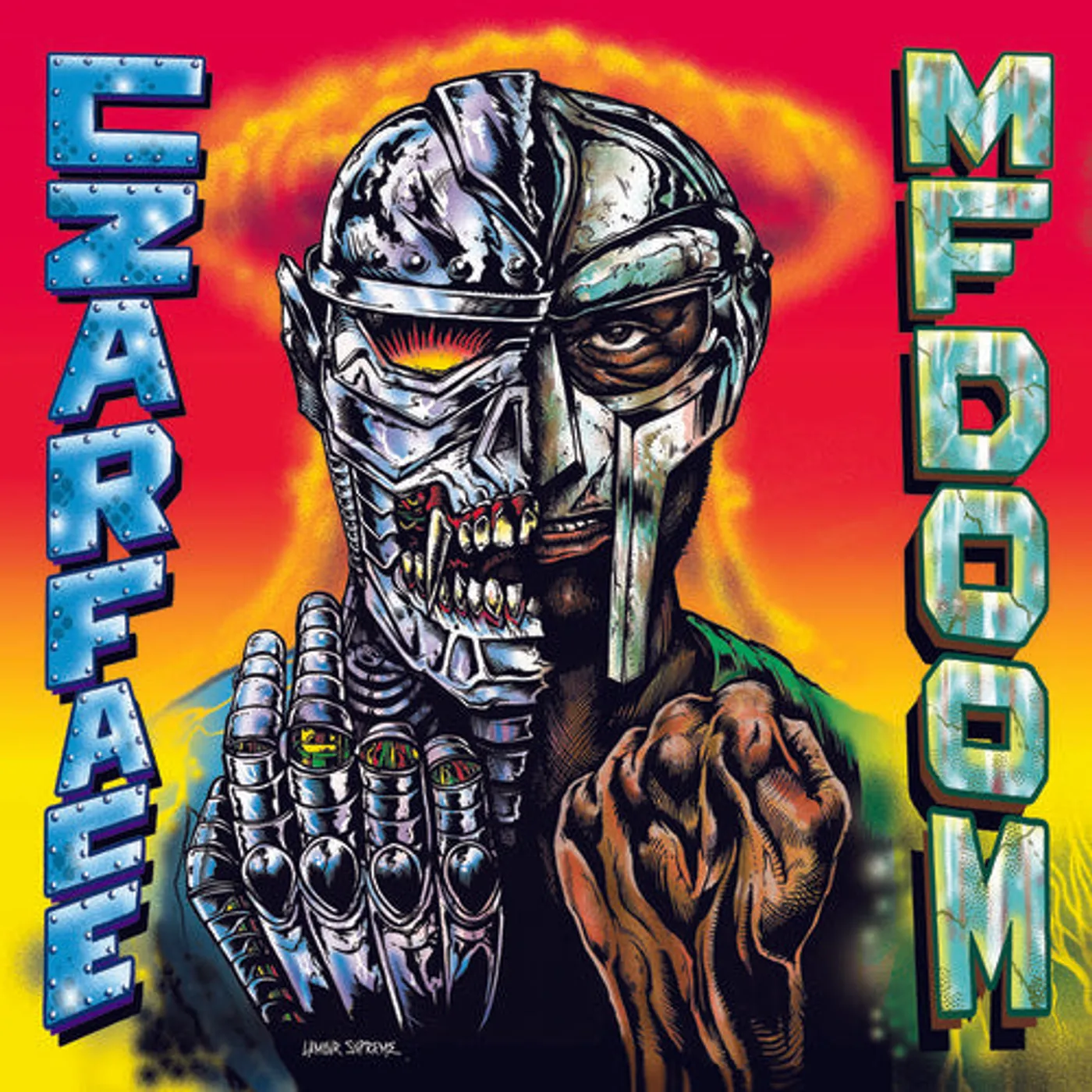 Czarface LP Vinyl - Czarface Meets Metal Face