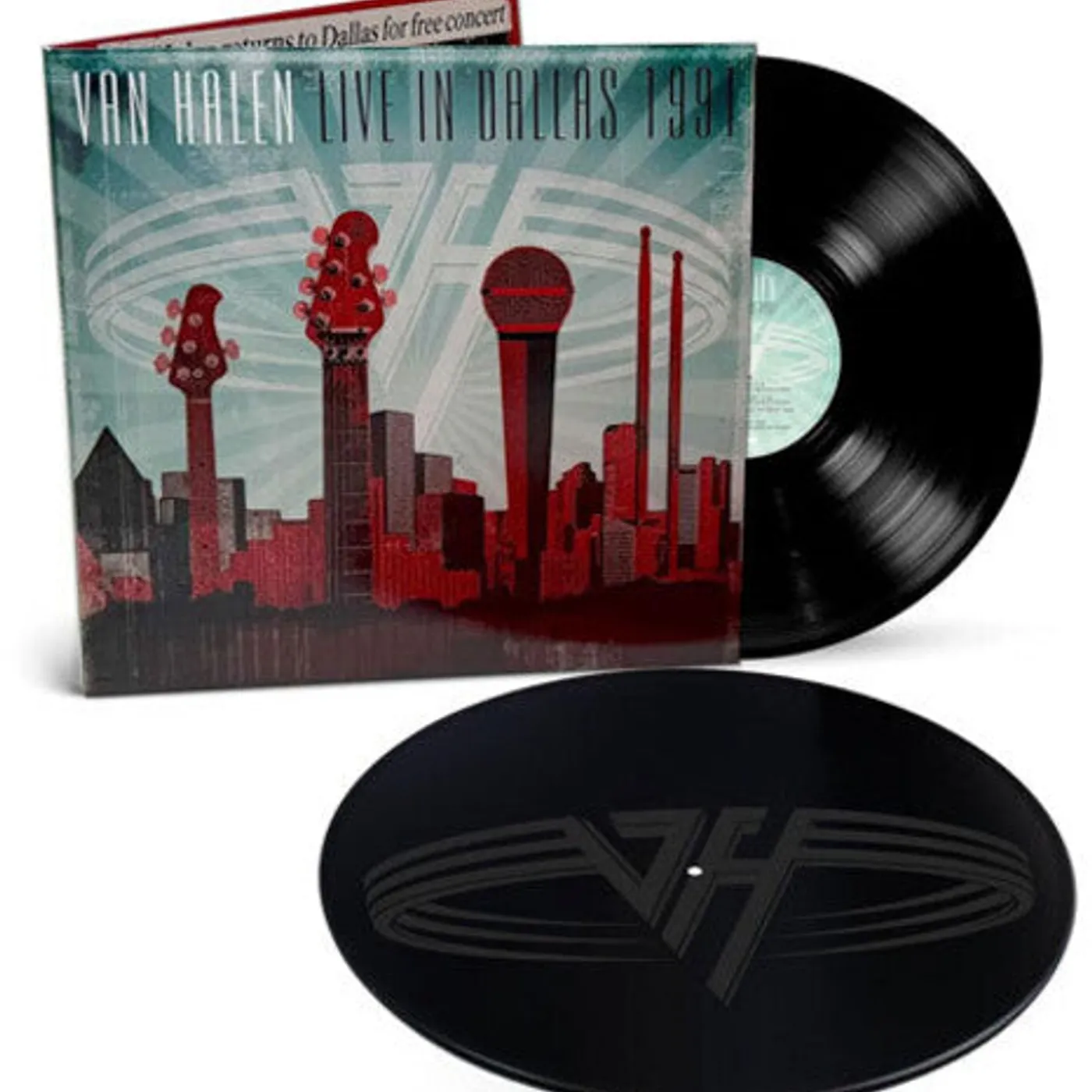 Van Halen LP Vinyl - Live In Dallas 1991