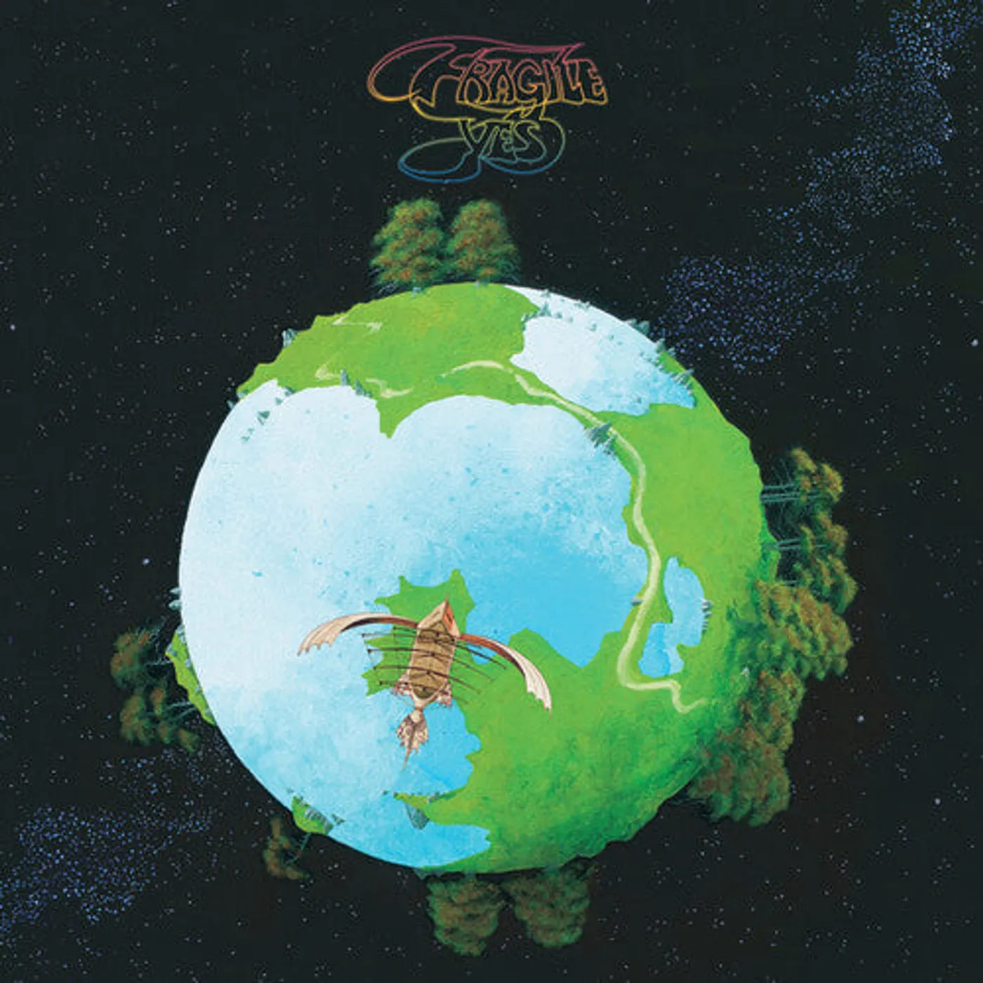 Yes LP Vinyl - Fragile (Steven Wilson Remix) (Colv) (Grn)