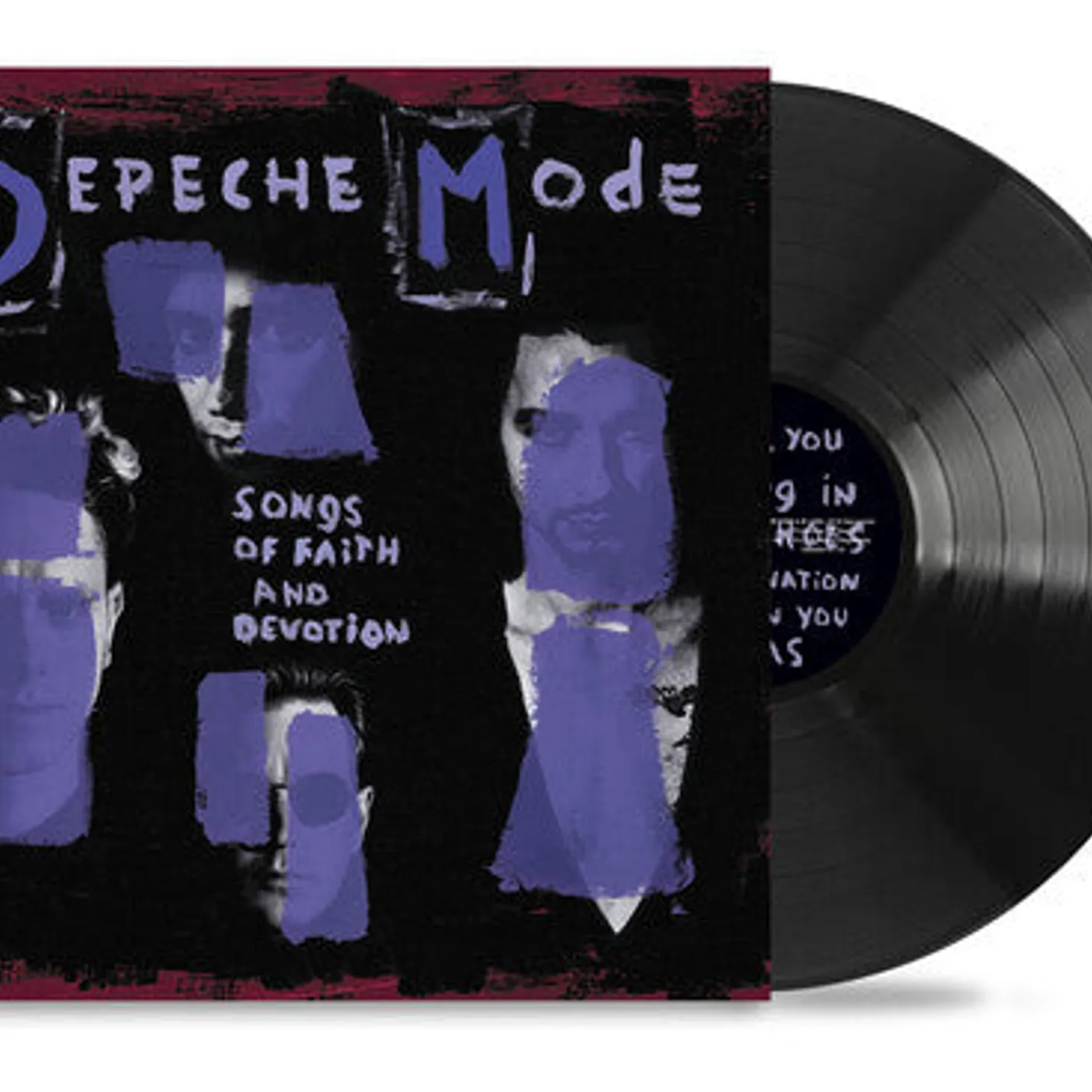 Depeche Mode LP Vinyl - Songs Of Faith And Devotion