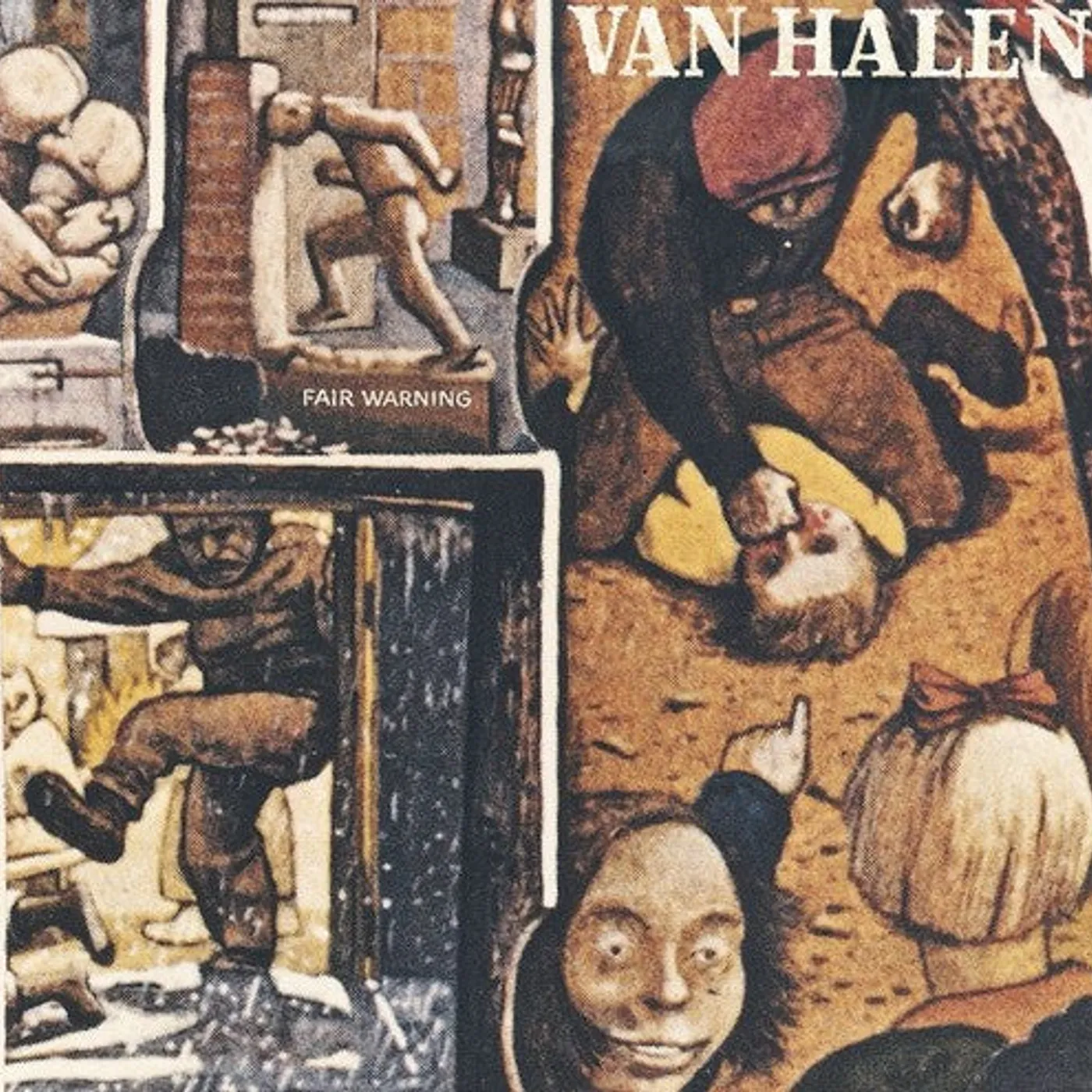 Van Halen LP Vinyl - Fair Warning (Ogv) (Rmst)