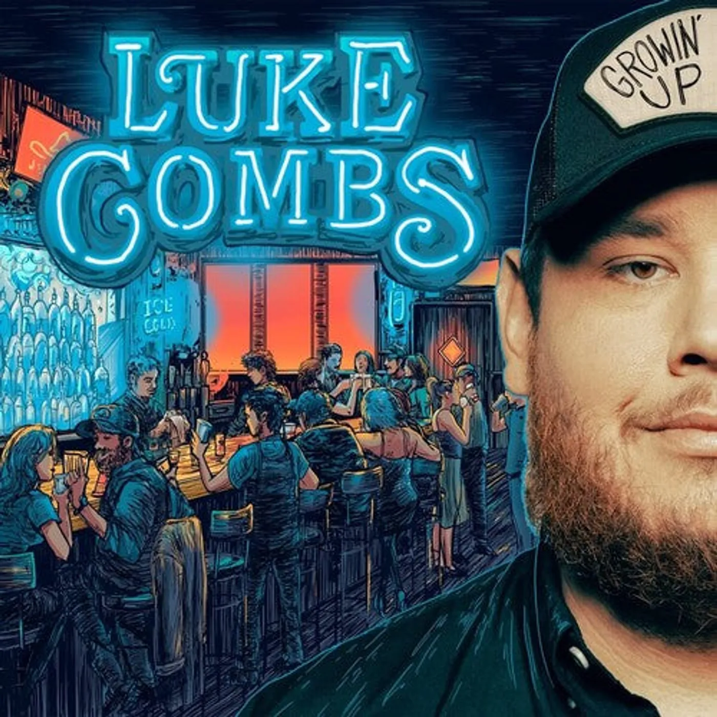 Luke Combs LP Vinyl - Growin Up (Gate Fold) (Ofv)